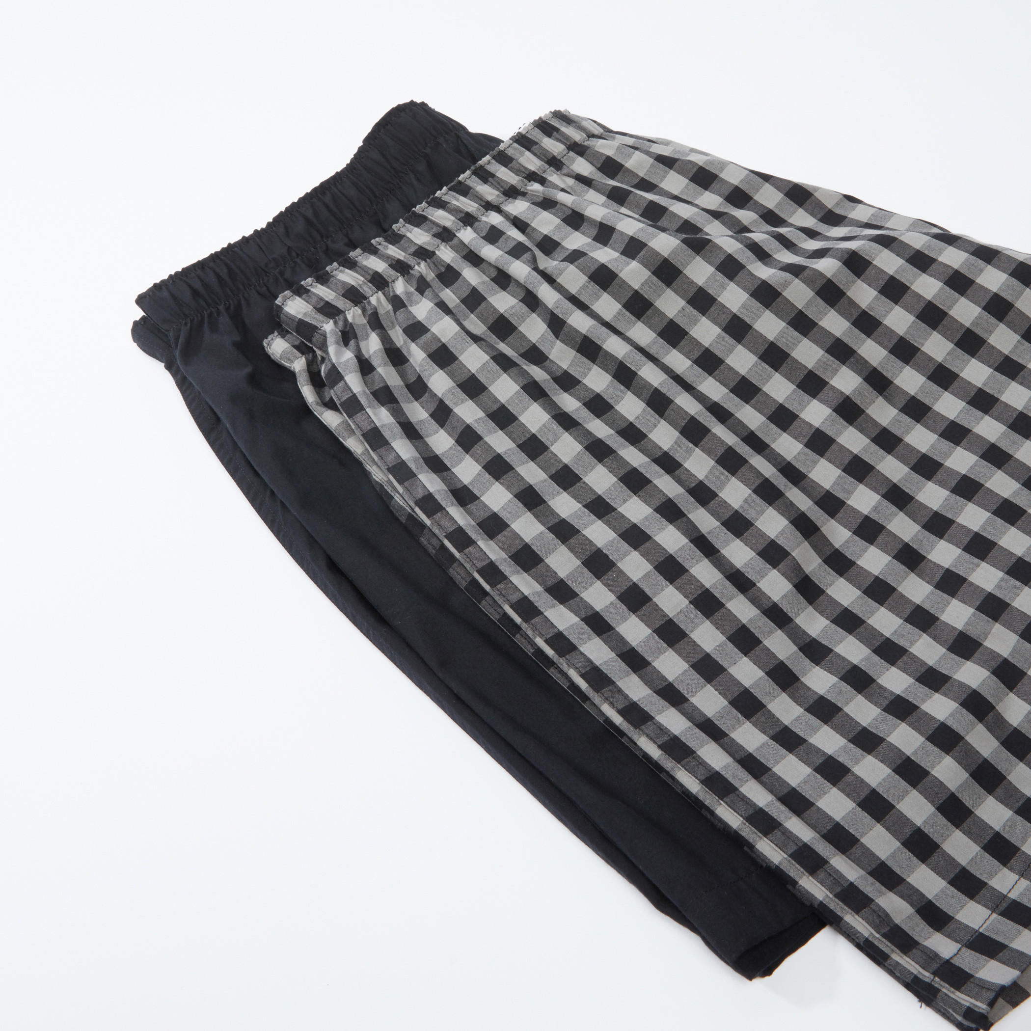 سراويل بوكسر متنوعة بخصر مطاطي - طقم من قطعتين-men-clothing-innerwear-underwear-image-3