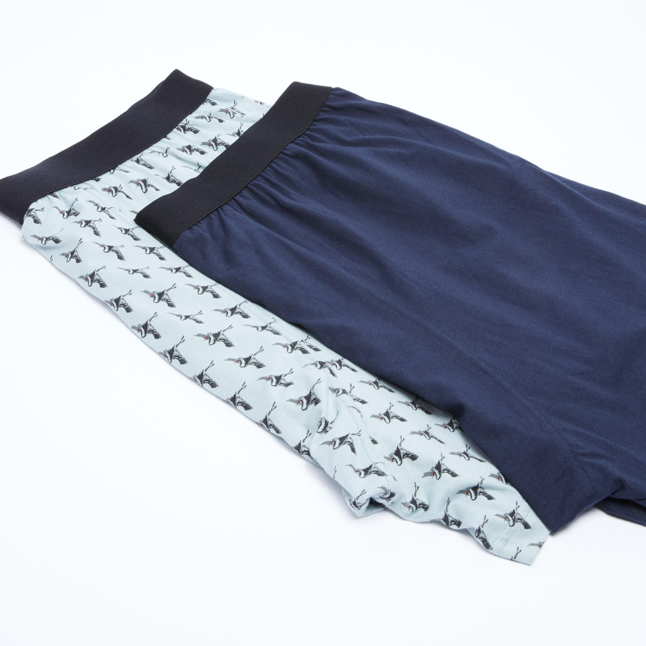 سراويل بوكسر متنوعة بخصر مطّاطي - طقم من قطعتين-men-clothing-innerwear-underwear-image-3