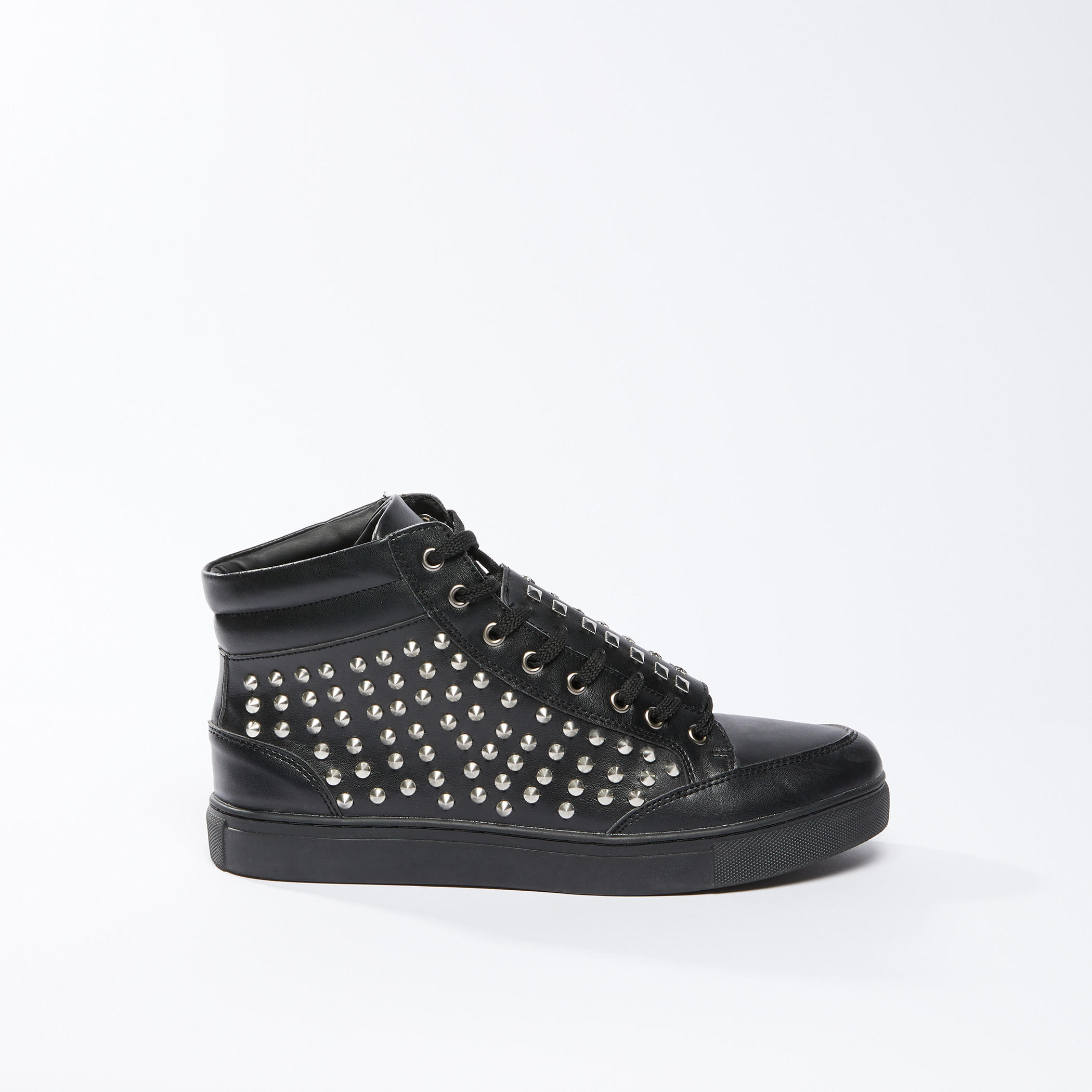 Studded Lace-Up High Top Shoes-men-shoes-loafersandmoccasins-image-1