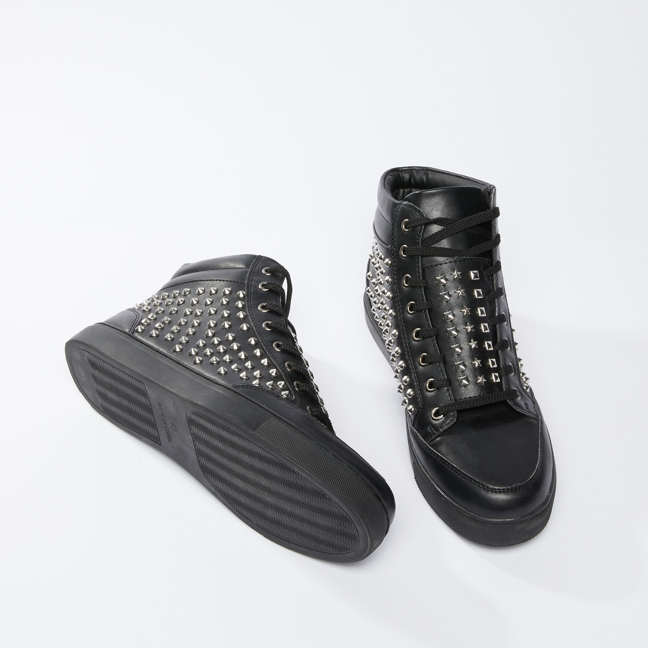 Studded Lace-Up High Top Shoes-men-shoes-loafersandmoccasins-image-4