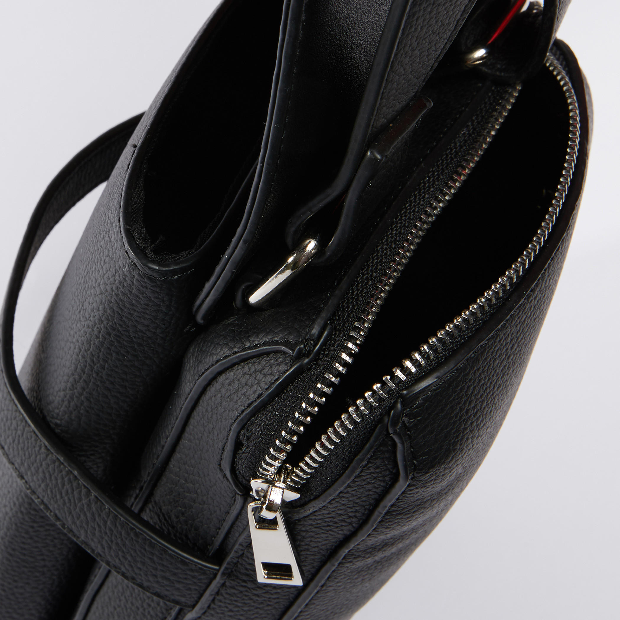 Applique Detail Crossbody Bag with Zip Closure and Flap-men-bags-image-5