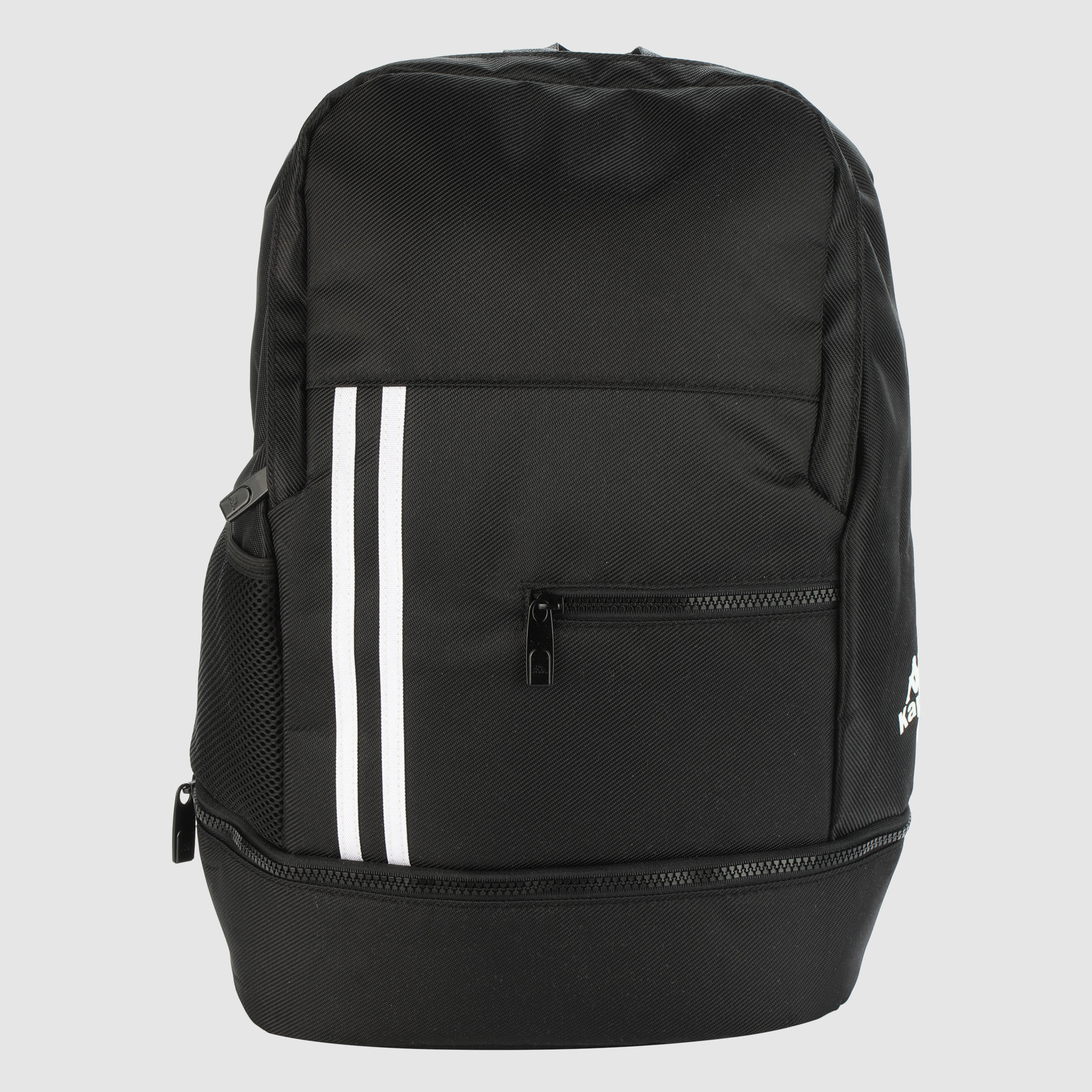 Kappa Printed Backpack with Zip Closure-men-bags-image-1