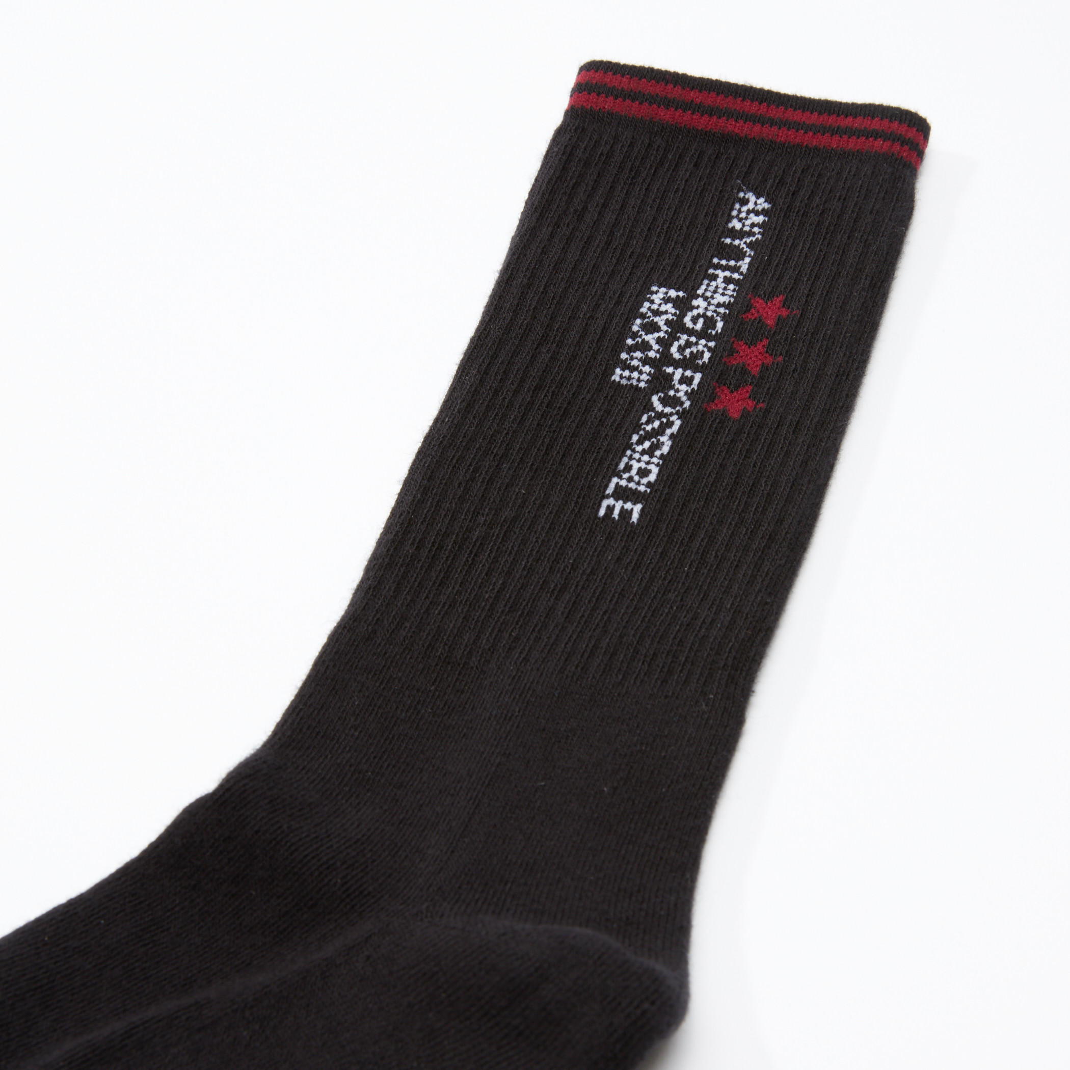 Textured Calf Length Socks-men-socks-image-2