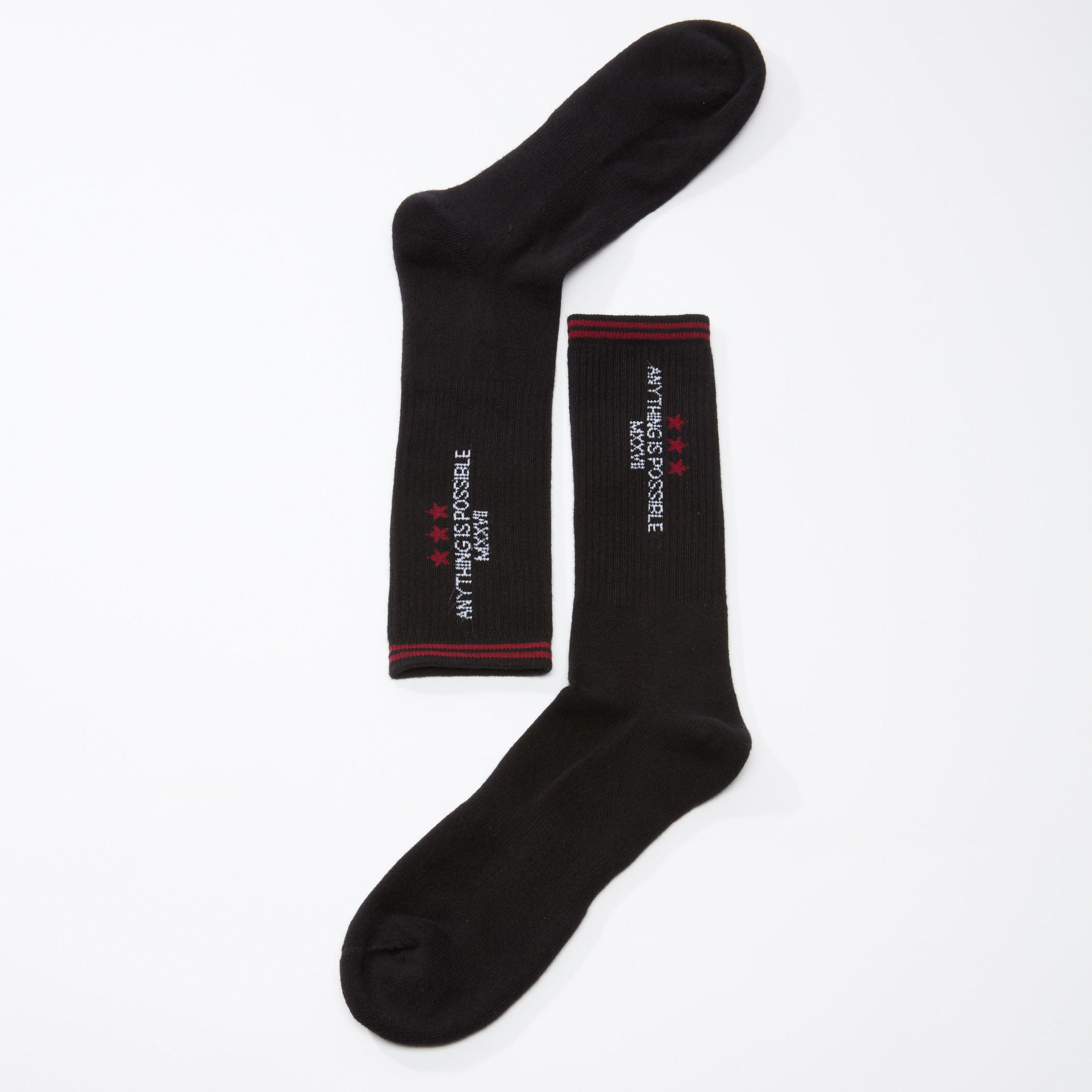 Textured Calf Length Socks-men-socks-image-3