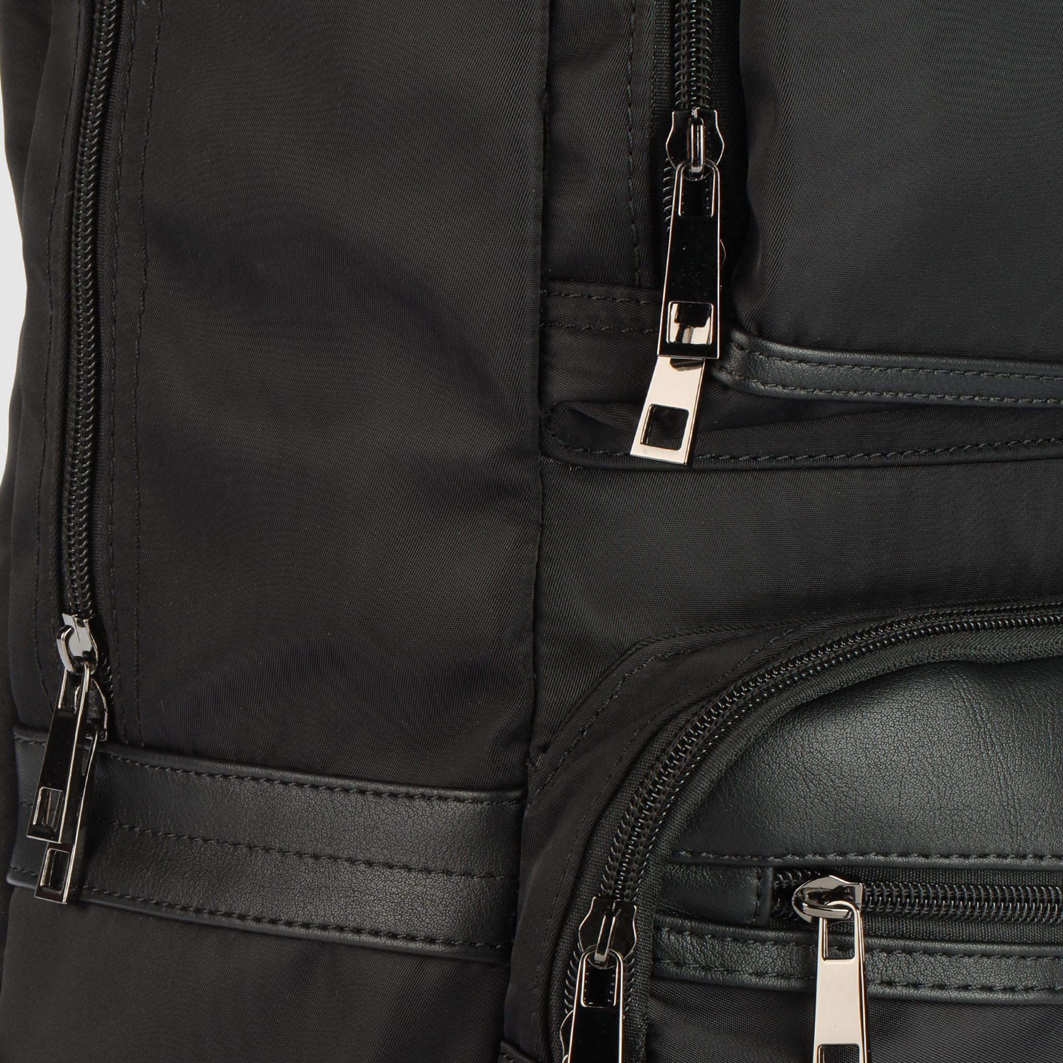 Zip Closure Backpack with Adjustable Straps-men-bags-image-4