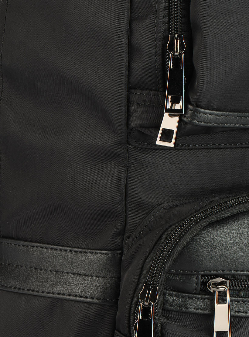Zip Closure Backpack with Adjustable Straps-men-bags-image-4