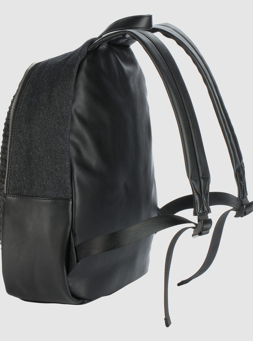 Textured Backpack with Zip Closure-men-bags-image-3