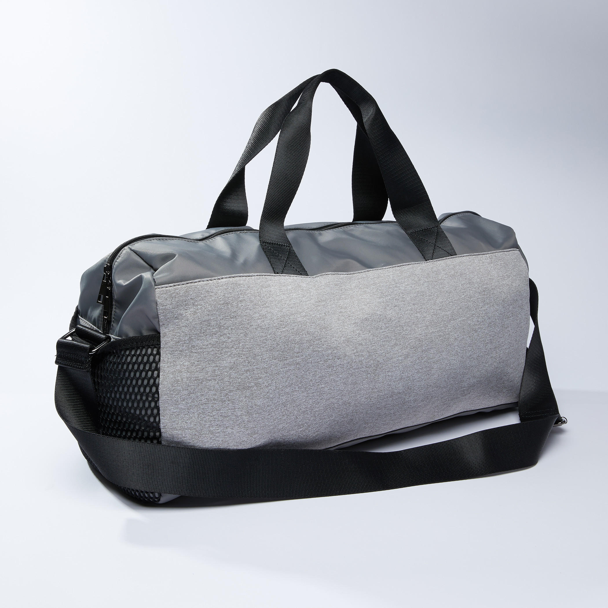 حقيبة دافل بارزة الملمس بمقابض مزدوجة وحمّالة قابلة للتعديل-men-bags-image-2