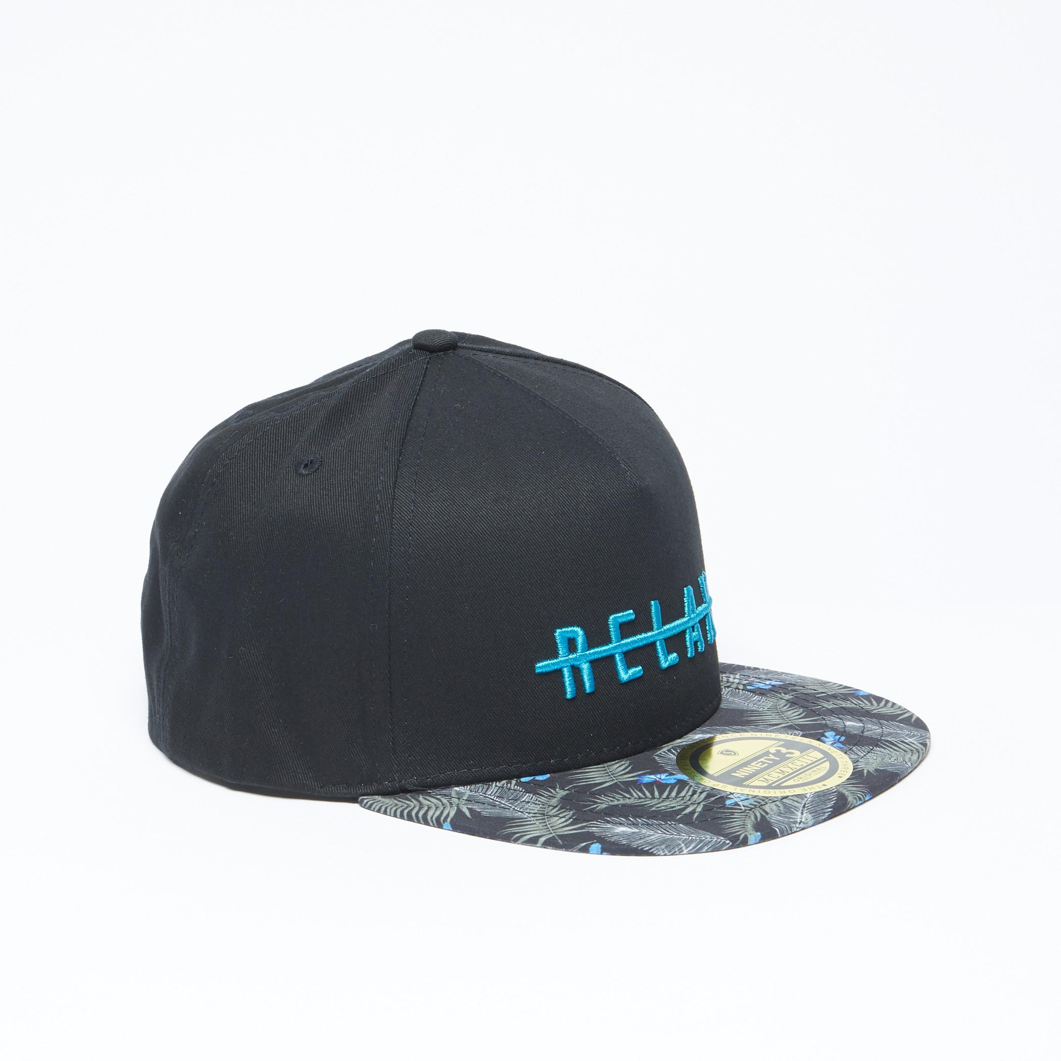 Embroidered Cap with Snap Closure-men-caps-image-1