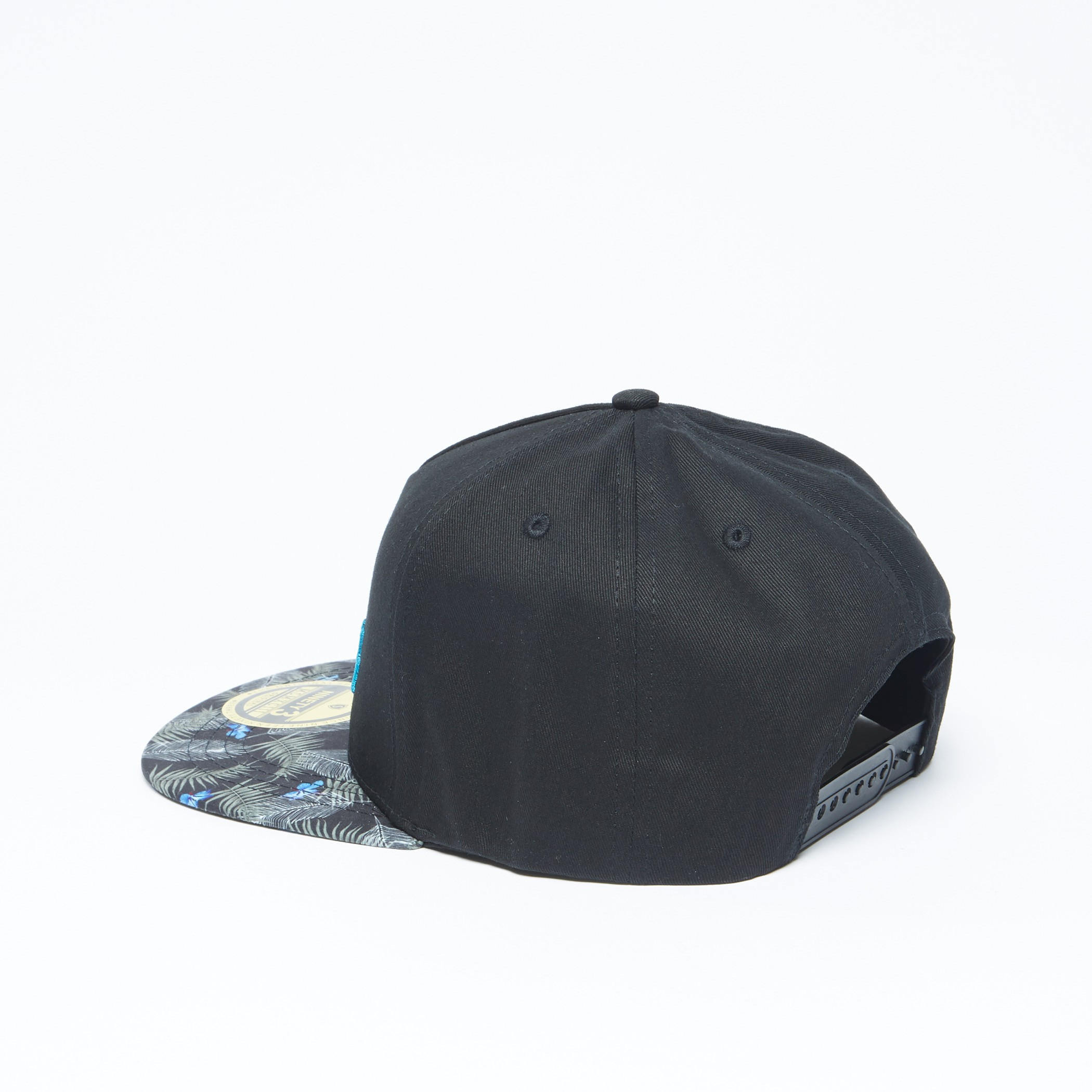 Embroidered Cap with Snap Closure-men-caps-image-3
