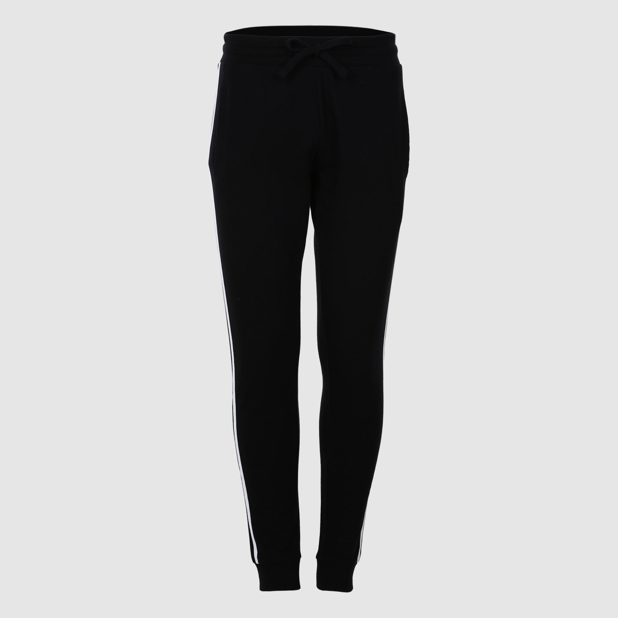 Full Length Pants with Elasticised Waistband and Drawstring-men-clothing-bottoms-joggers-image-1