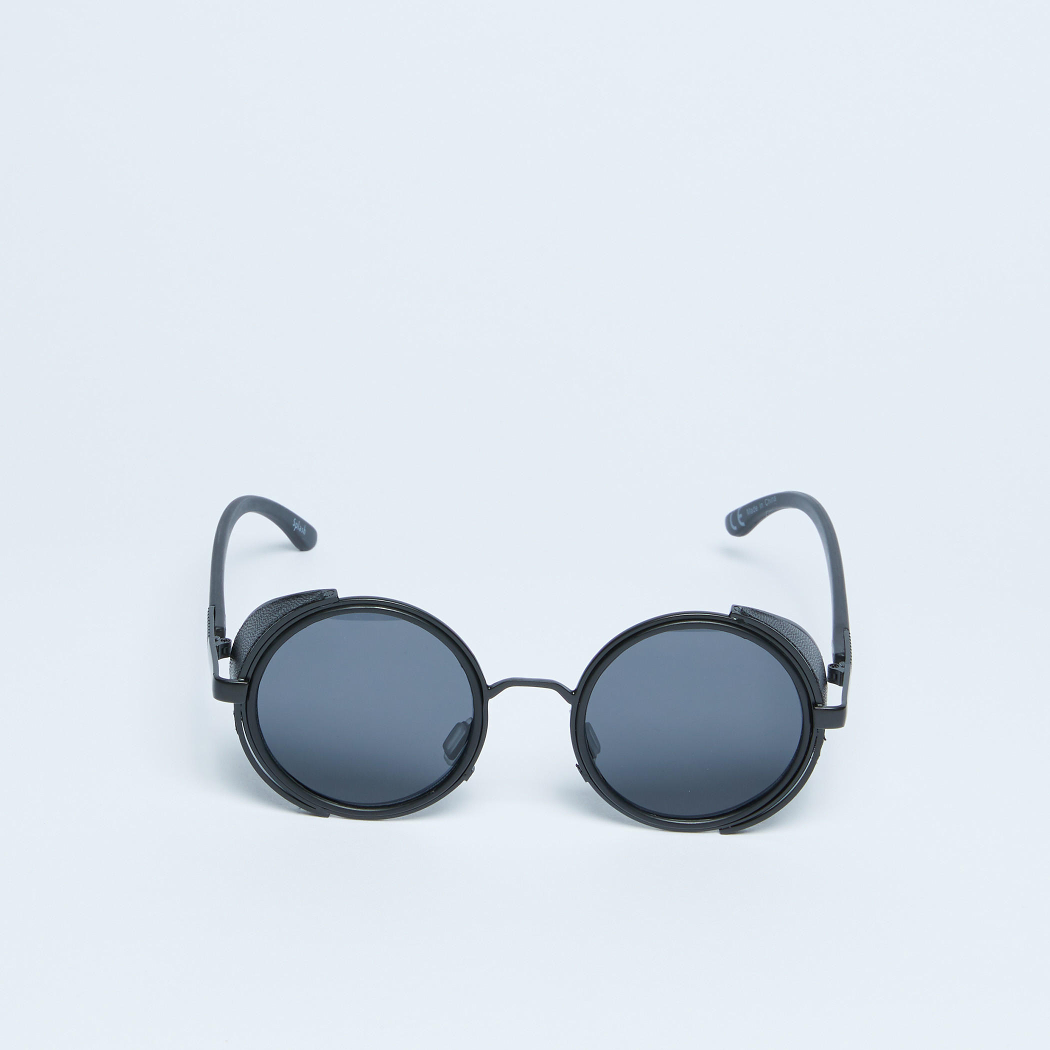 Round Sunglasses with Metallic Detail-men-sunglasses-image-3