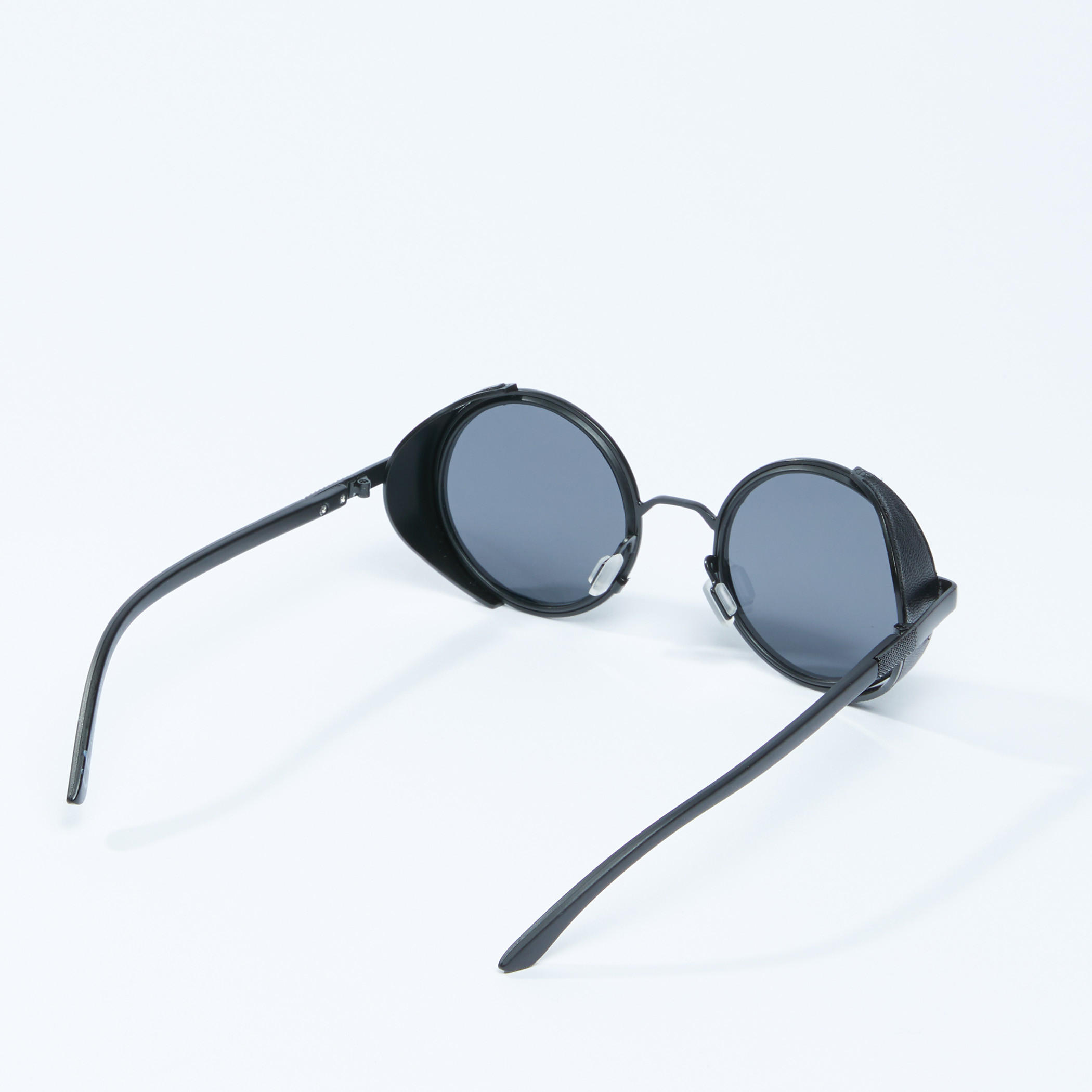 Round Sunglasses with Metallic Detail-men-sunglasses-image-4