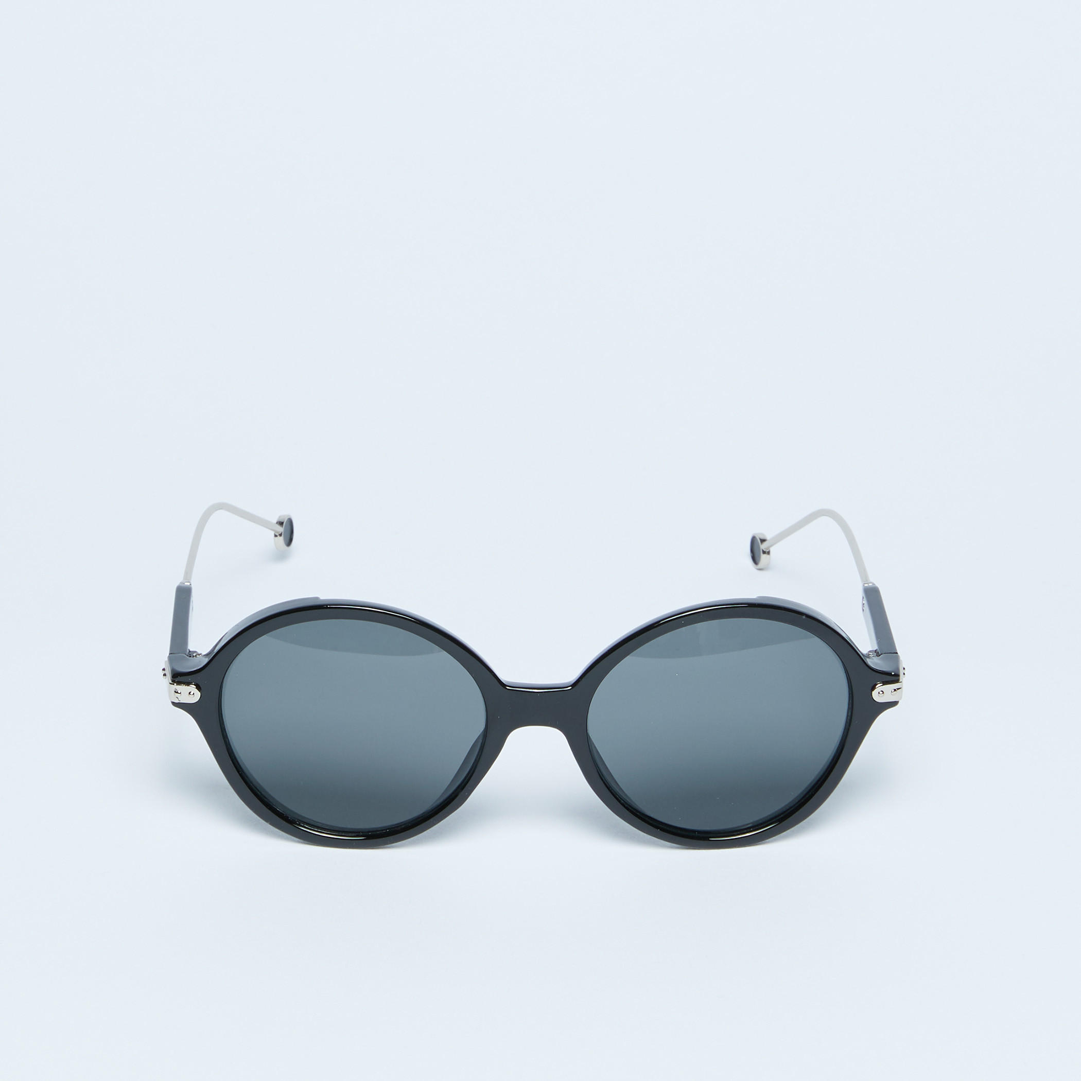 نظّارة شمسية بتصميم مستدير وإطار كامل-men-sunglasses-image-2