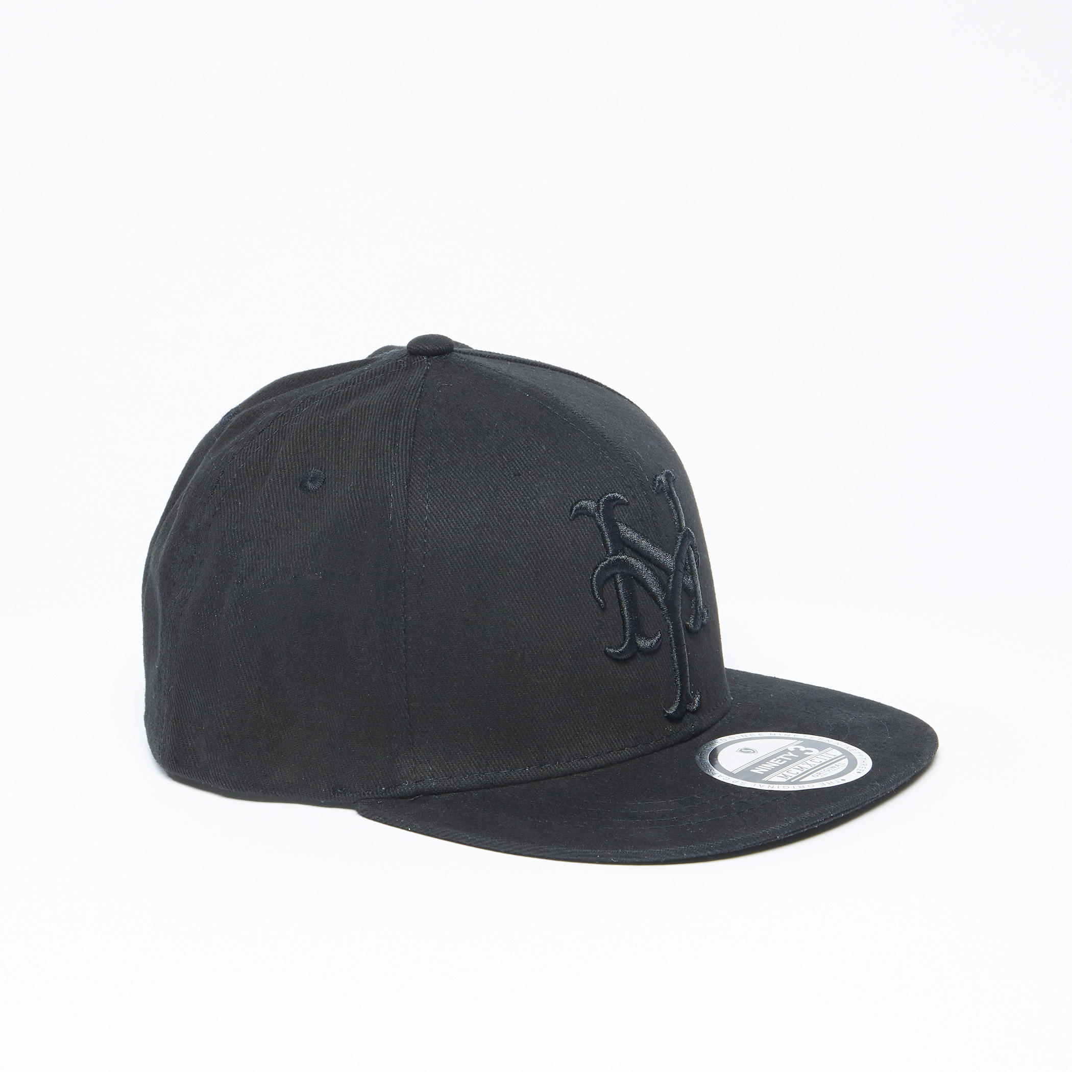 Embroidered Cap with Snap Closure-men-caps-image-1