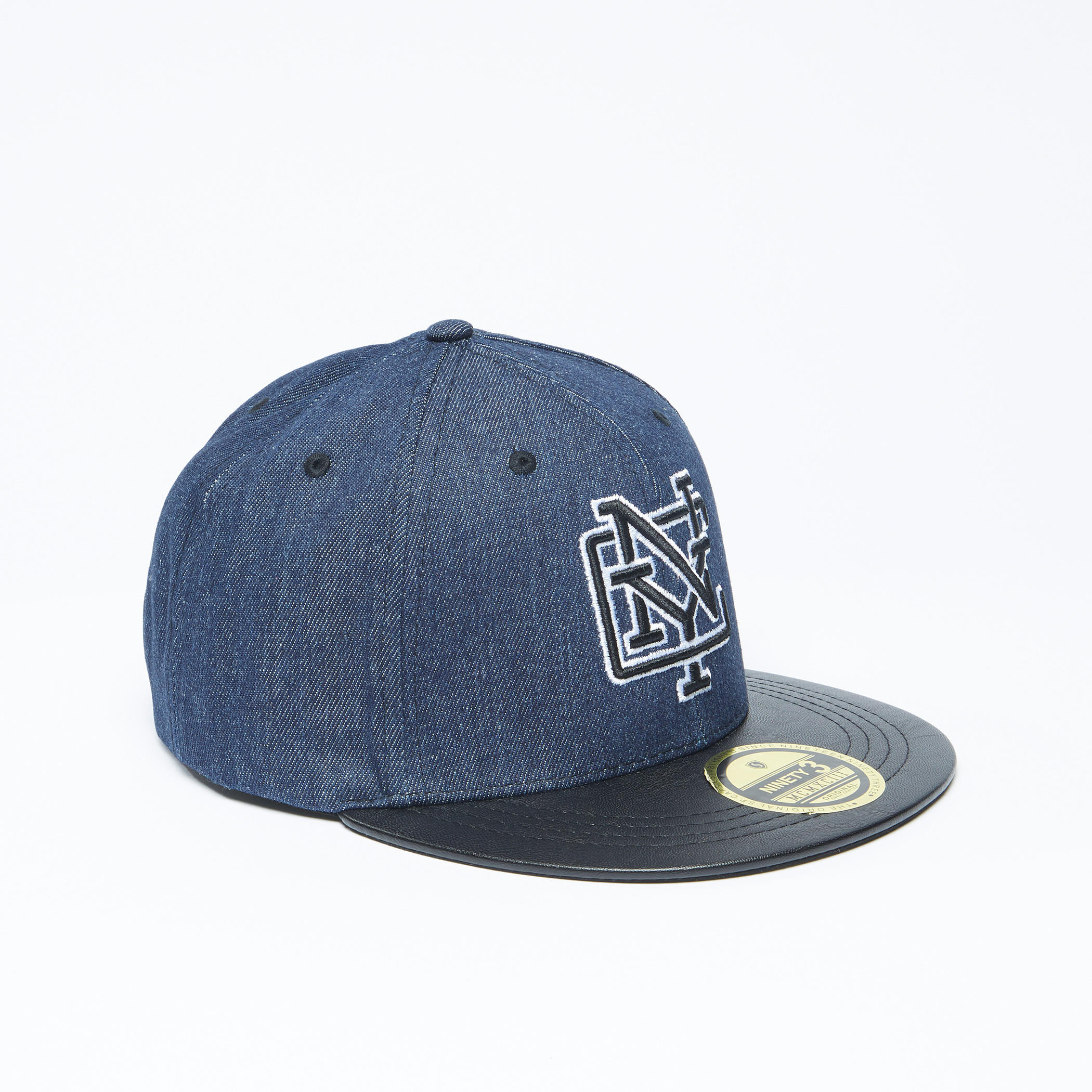 Embroidered Cap with Snap Closure-men-caps-image-1