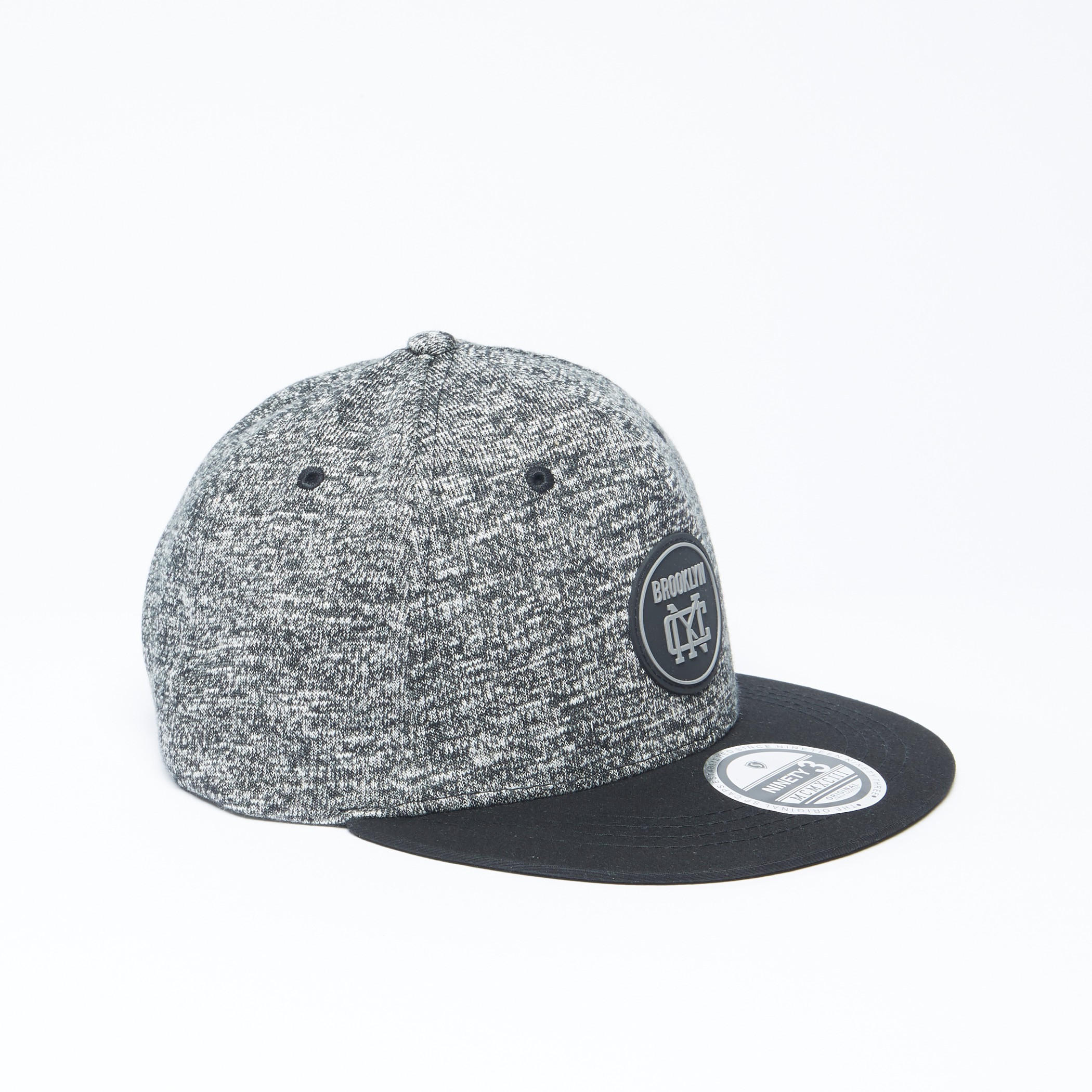 Textured Cap with Snap Closure-men-caps-image-1