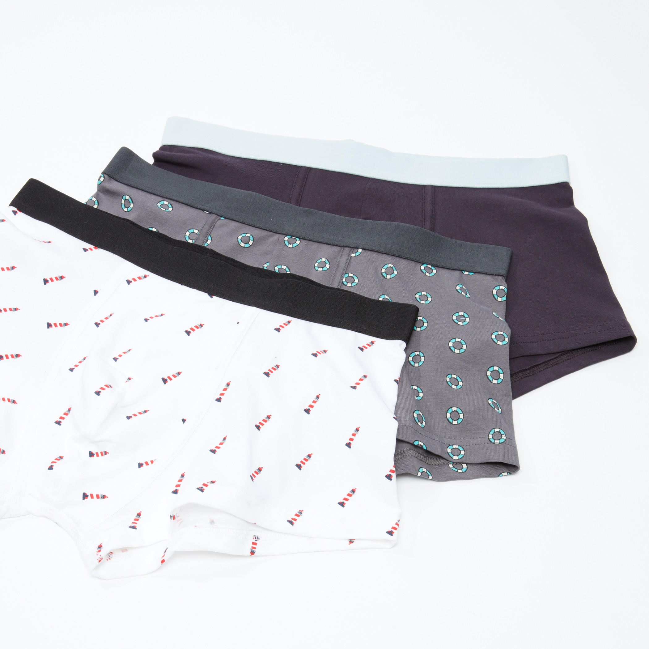 سراويل بوكسر محبوكة - طقم من 3 قطع-men-clothing-innerwear-underwear-image-1