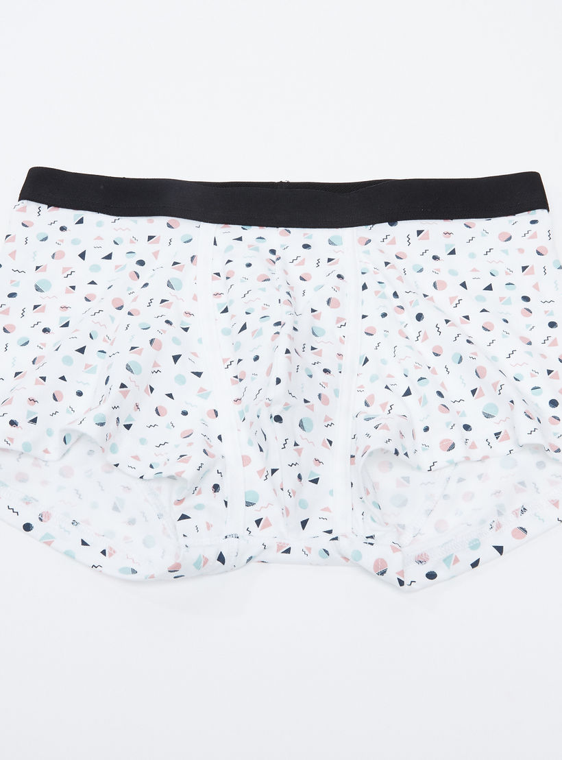 سراويل بوكسر متنوعة بخصر مطّاطي - طقم من 3 قطع-men-clothing-innerwear-underwear-image-2