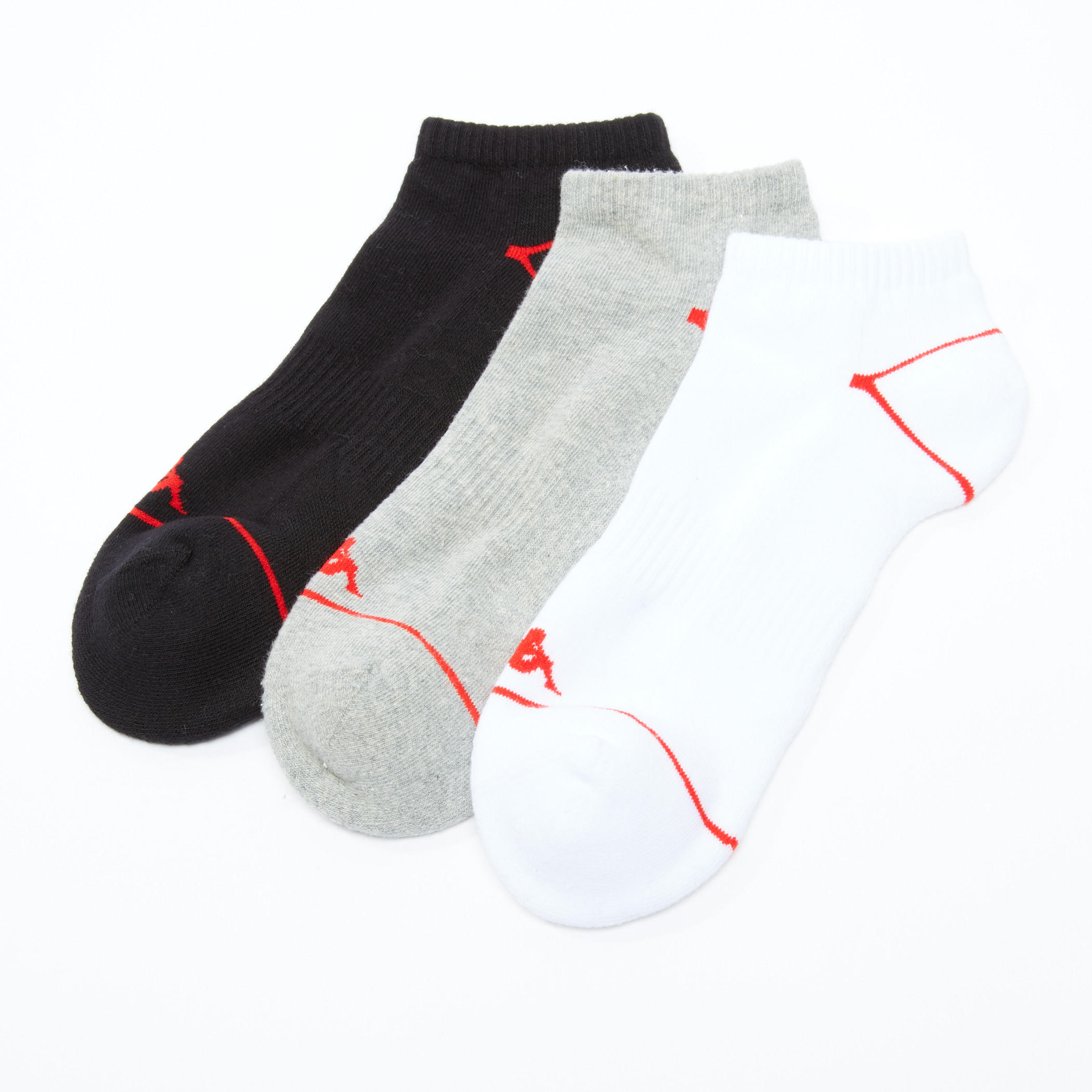 جوارب رياضية بطول الكاحل من كابا - طقم من 3 أزواج-men-socks-image-2