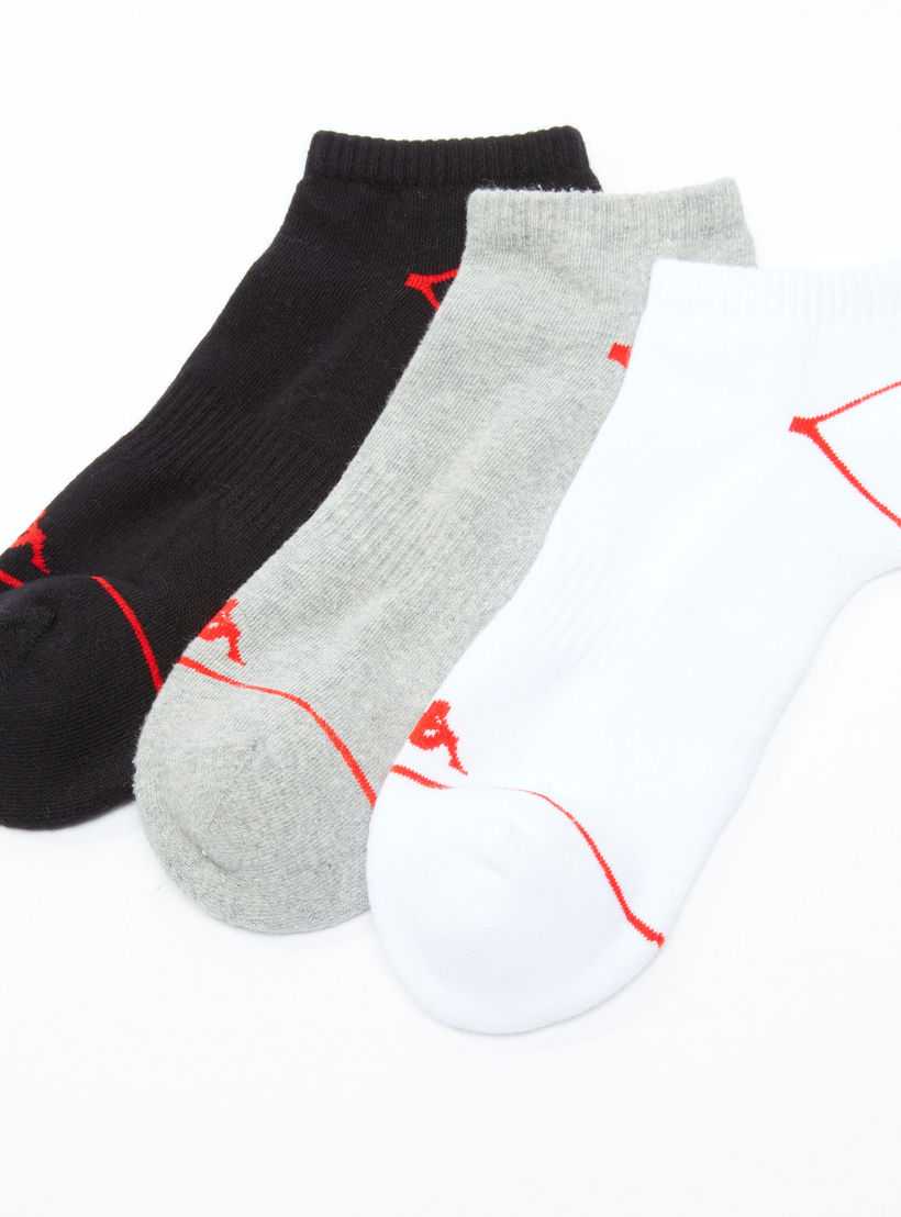 جوارب رياضية بطول الكاحل من كابا - طقم من 3 أزواج-men-socks-image-2