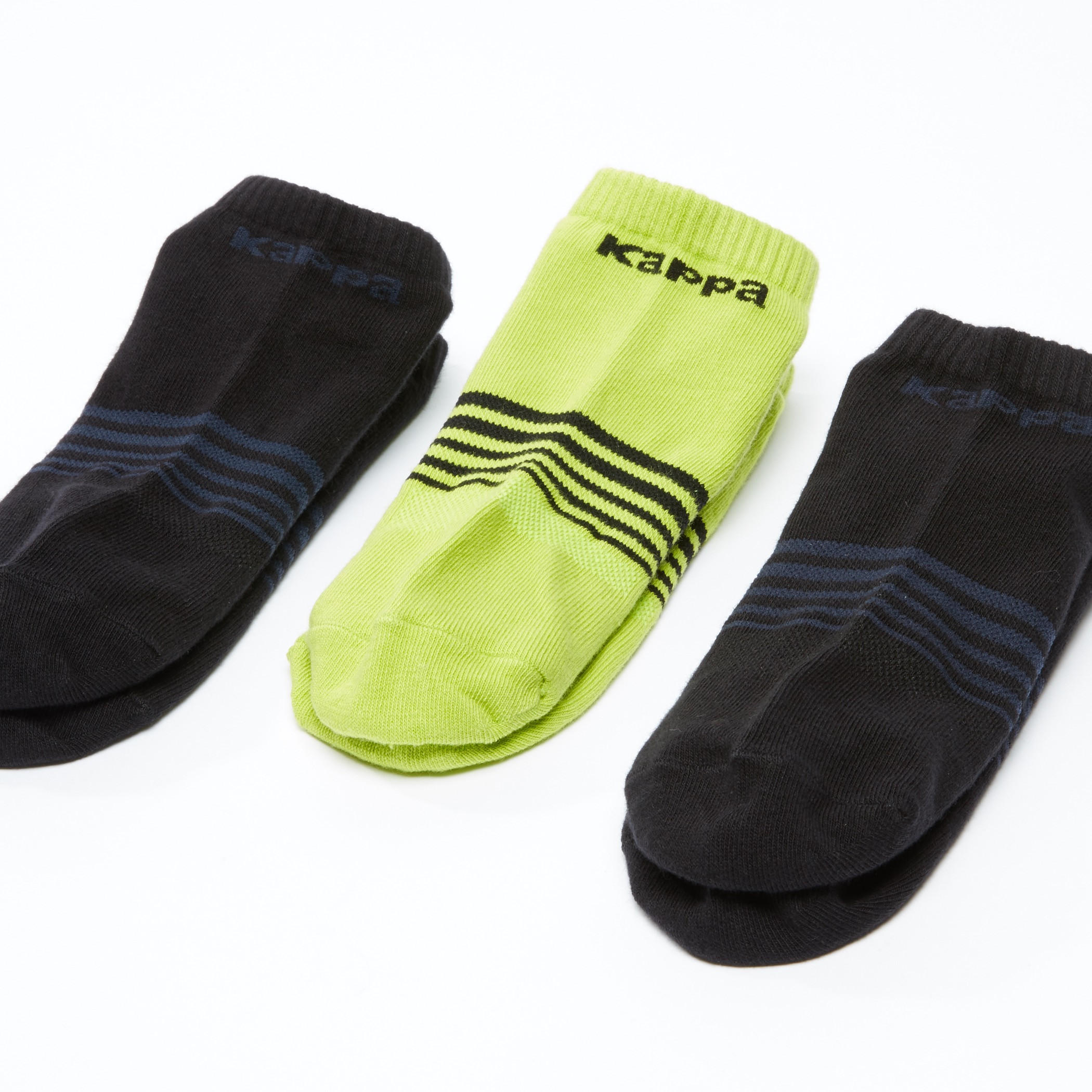 جوارب بطول الكاحل من كابا - طقم من 3 أزواج-men-socks-image-1