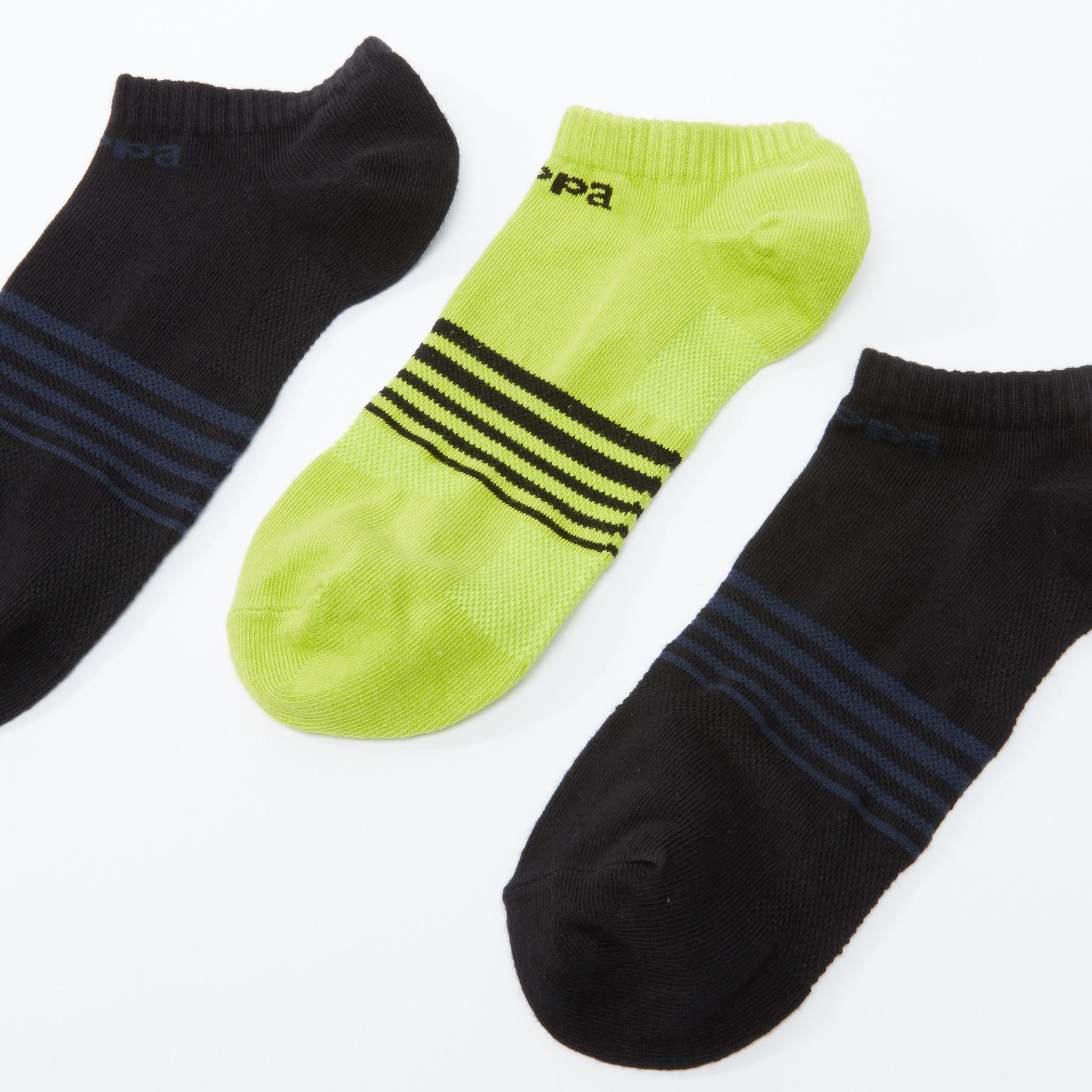 جوارب بطول الكاحل من كابا - طقم من 3 أزواج-men-socks-image-3