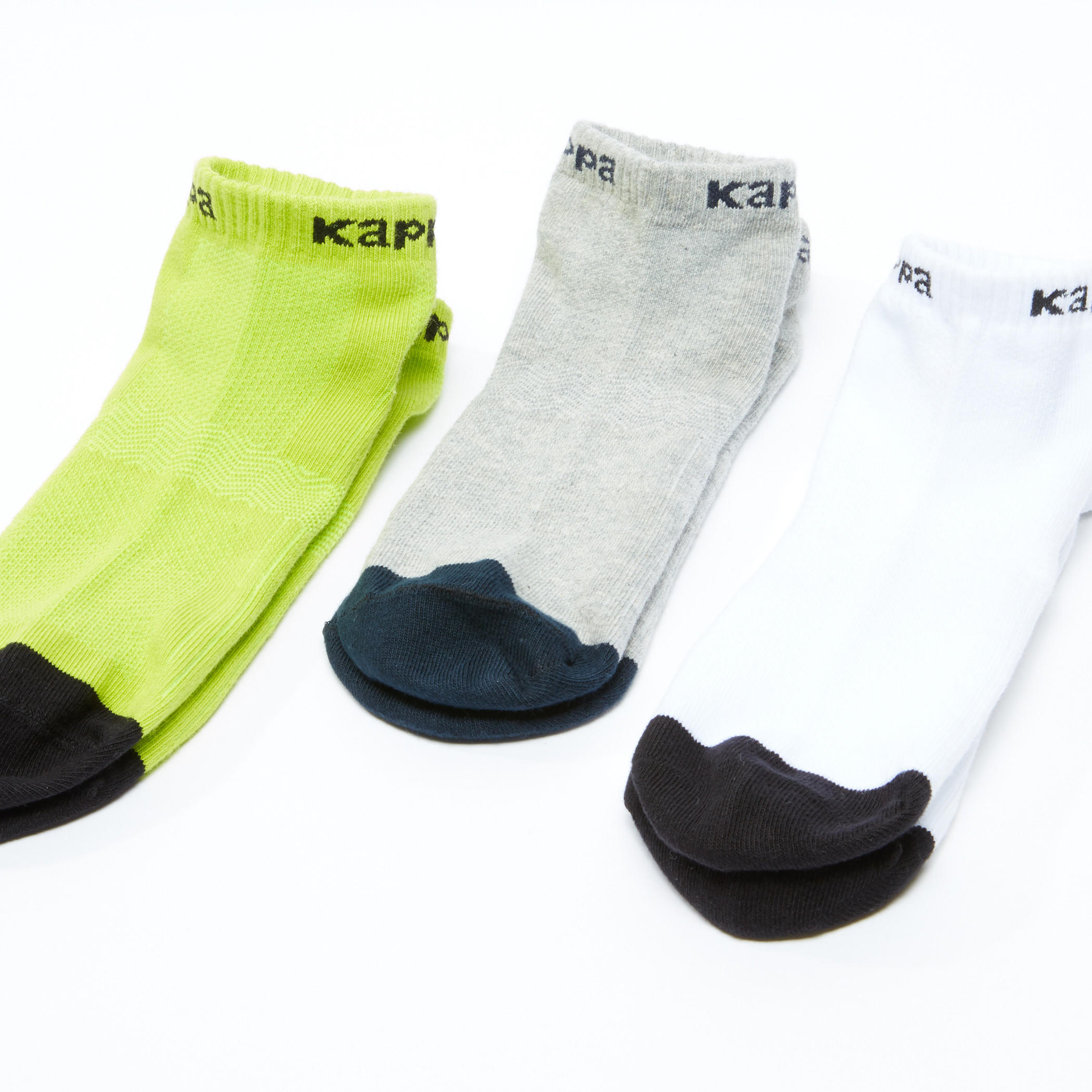جوارب بطول الكاحل من كابا - طقم من 3 أزواج-men-socks-image-1