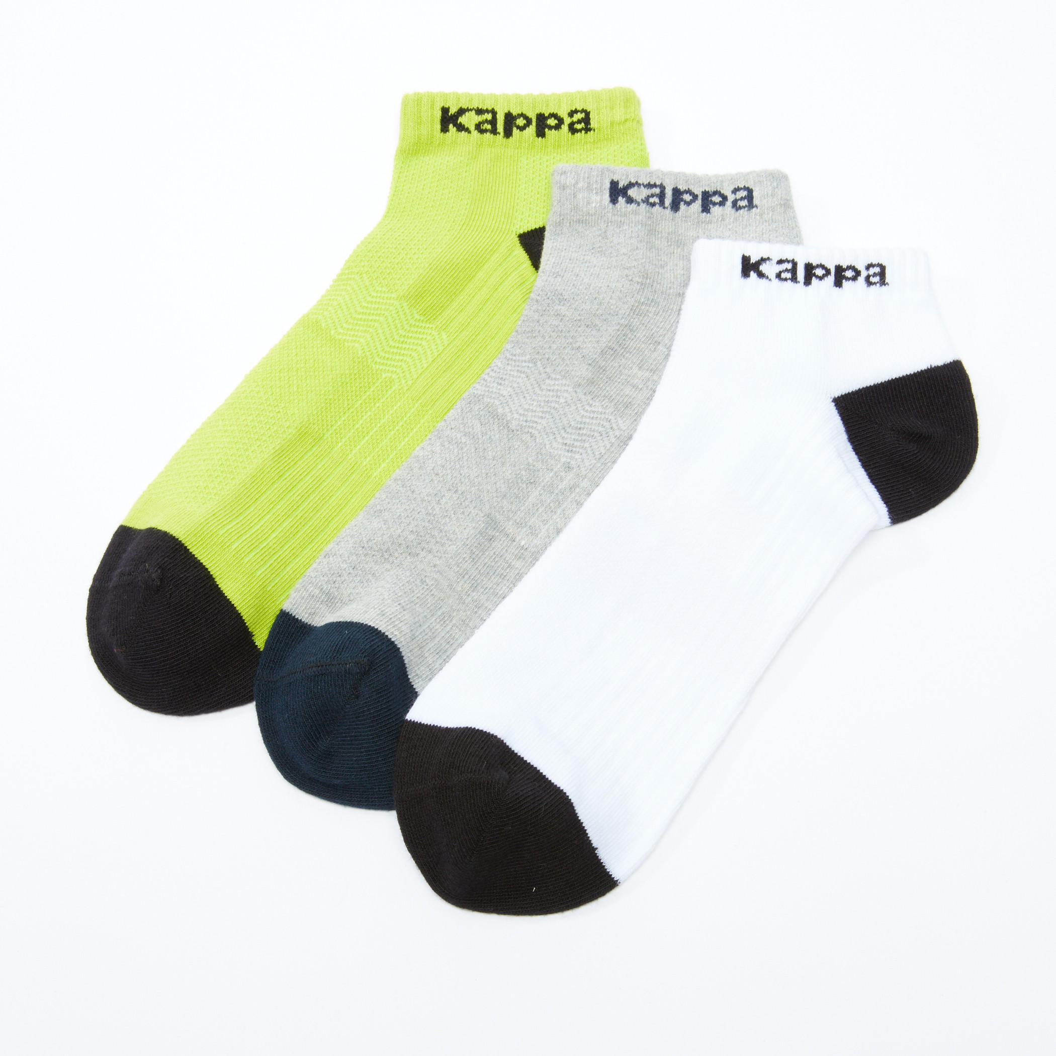 جوارب بطول الكاحل من كابا - طقم من 3 أزواج-men-socks-image-2