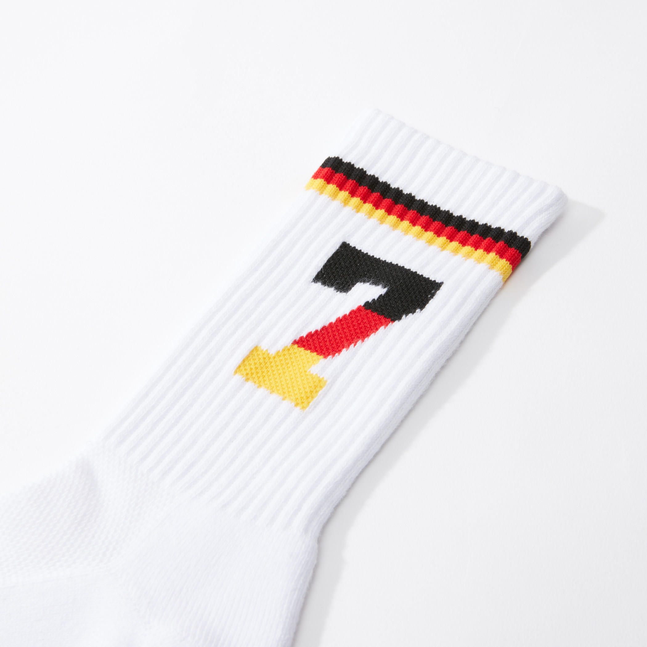 Printed Textured Crew Length Sports Socks-men-socks-image-2