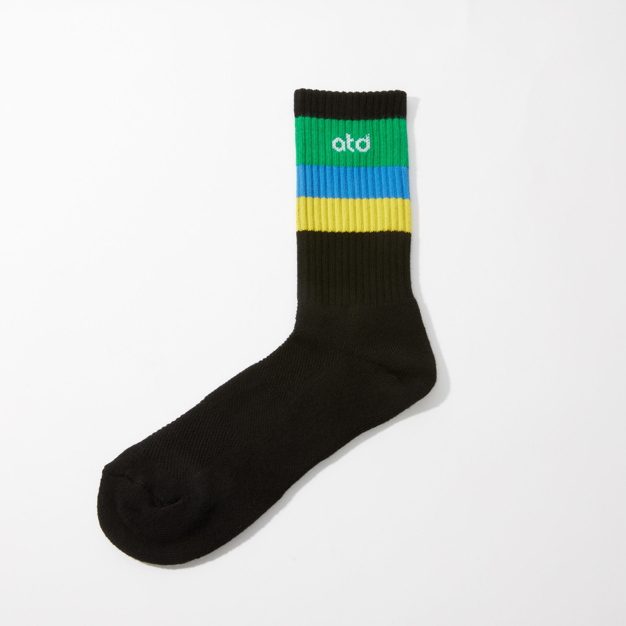 جوارب رياضية مضلّعة متوسطة الطول -men-socks-image-3