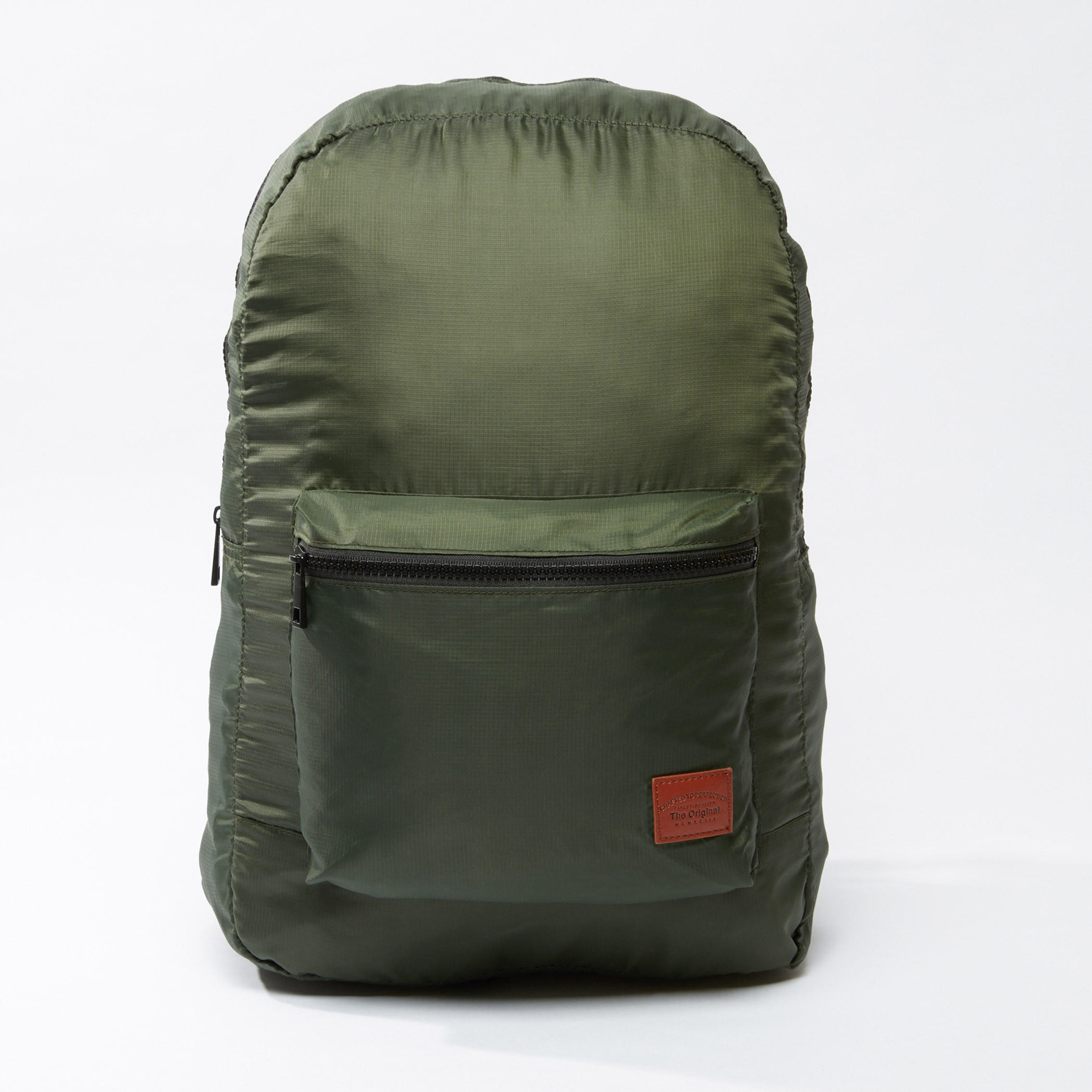 Multi-Pocket Backpack with Zip Closure and Adjustable Shoulder Straps-men-bags-image-1