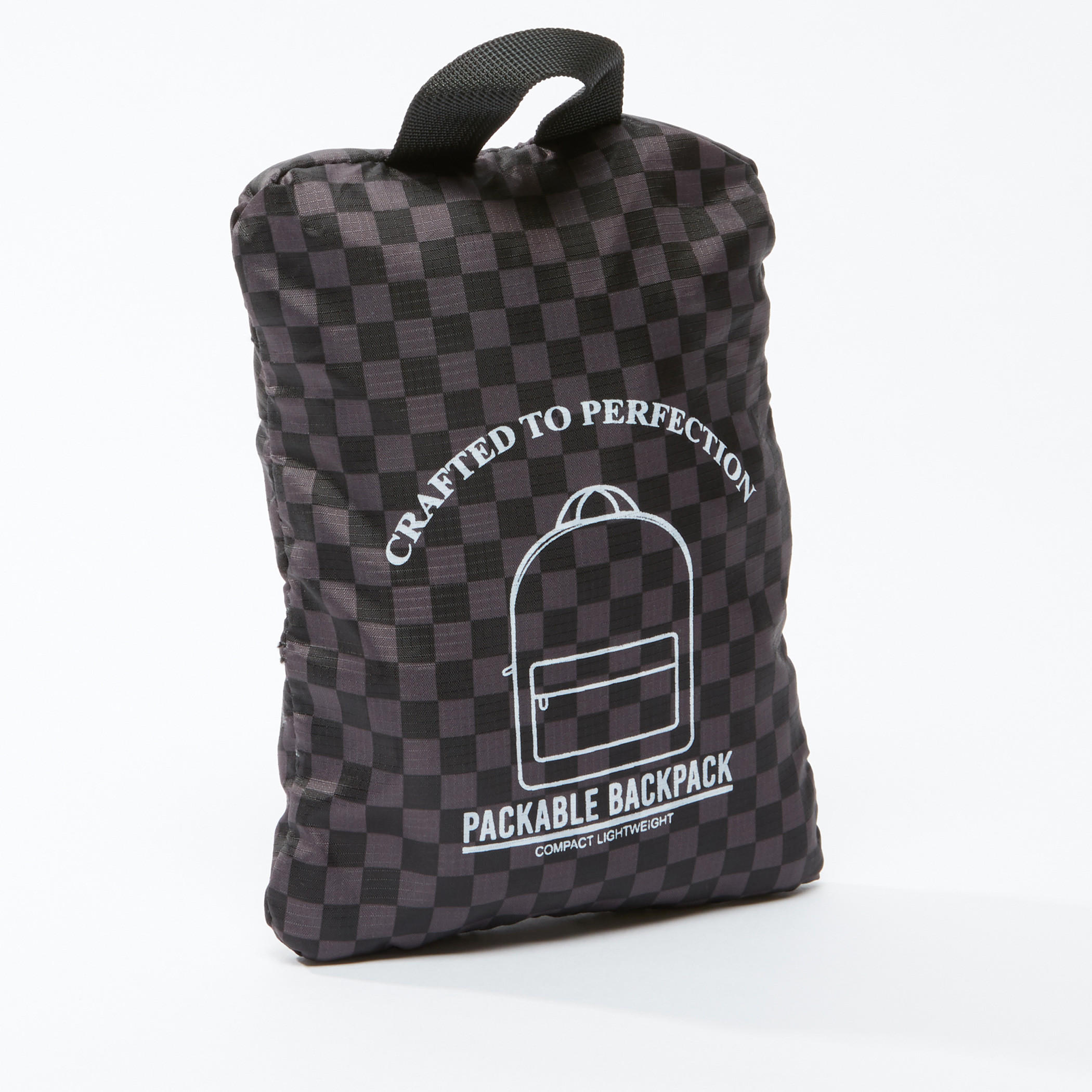 حقيبة ظهر كاروهات بسحاب إغلاق وحمالات قابلة للتعديل-men-bags-image-4
