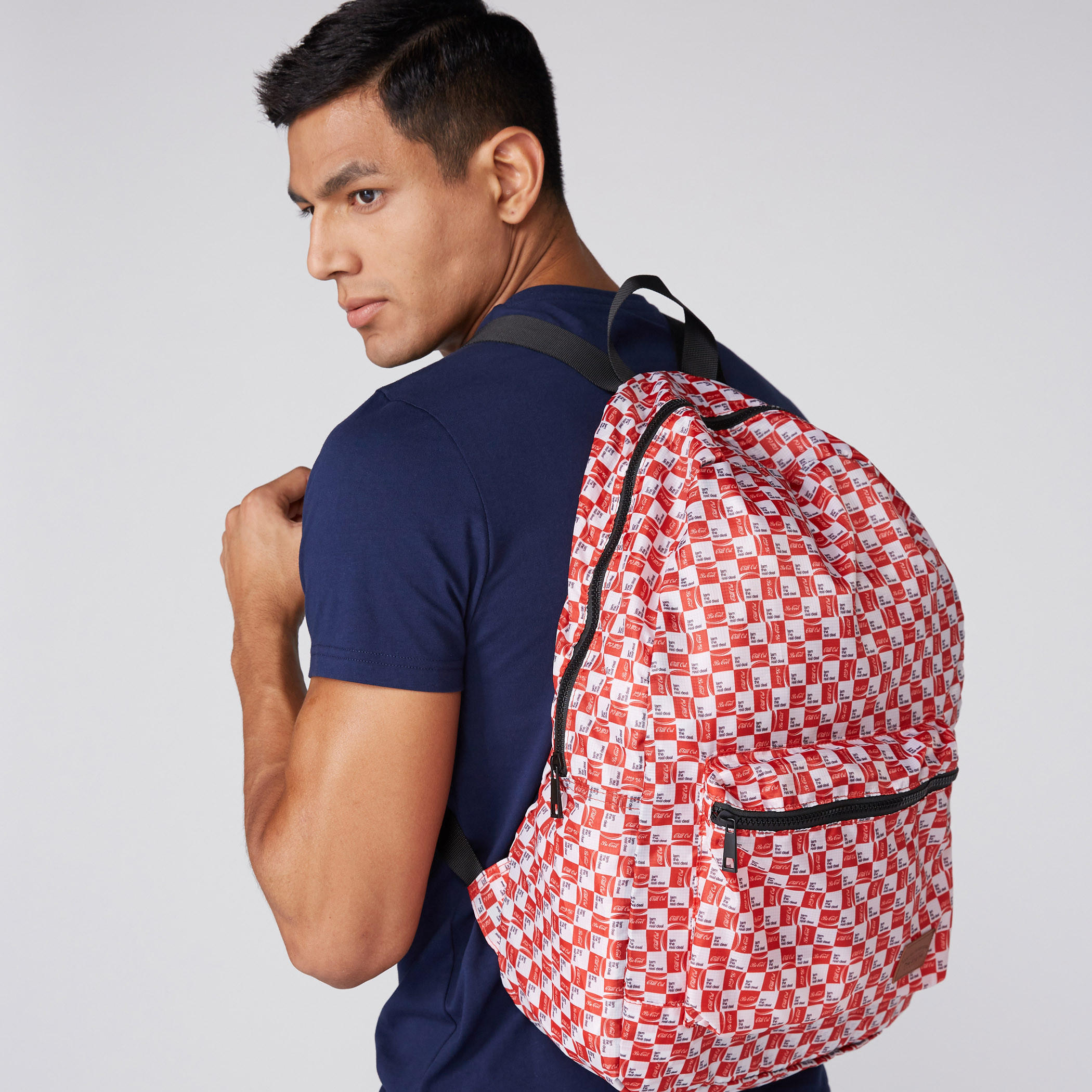 Printed Backpack with Zip Closure and Adjustable Shoulder Straps-men-bags-image-2