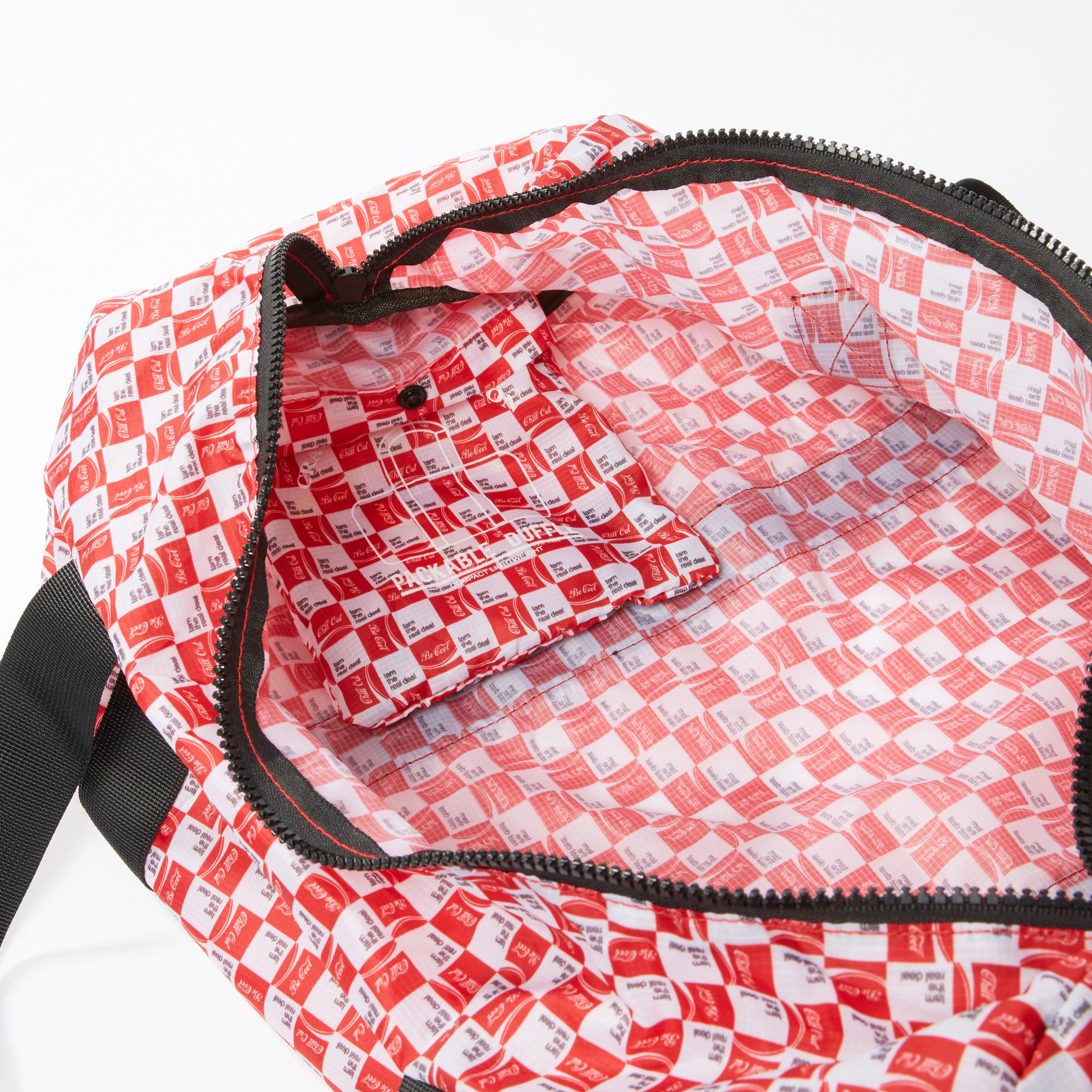 Printed Duffel Bag with Zip Closure and Twin Handles-men-bags-image-5
