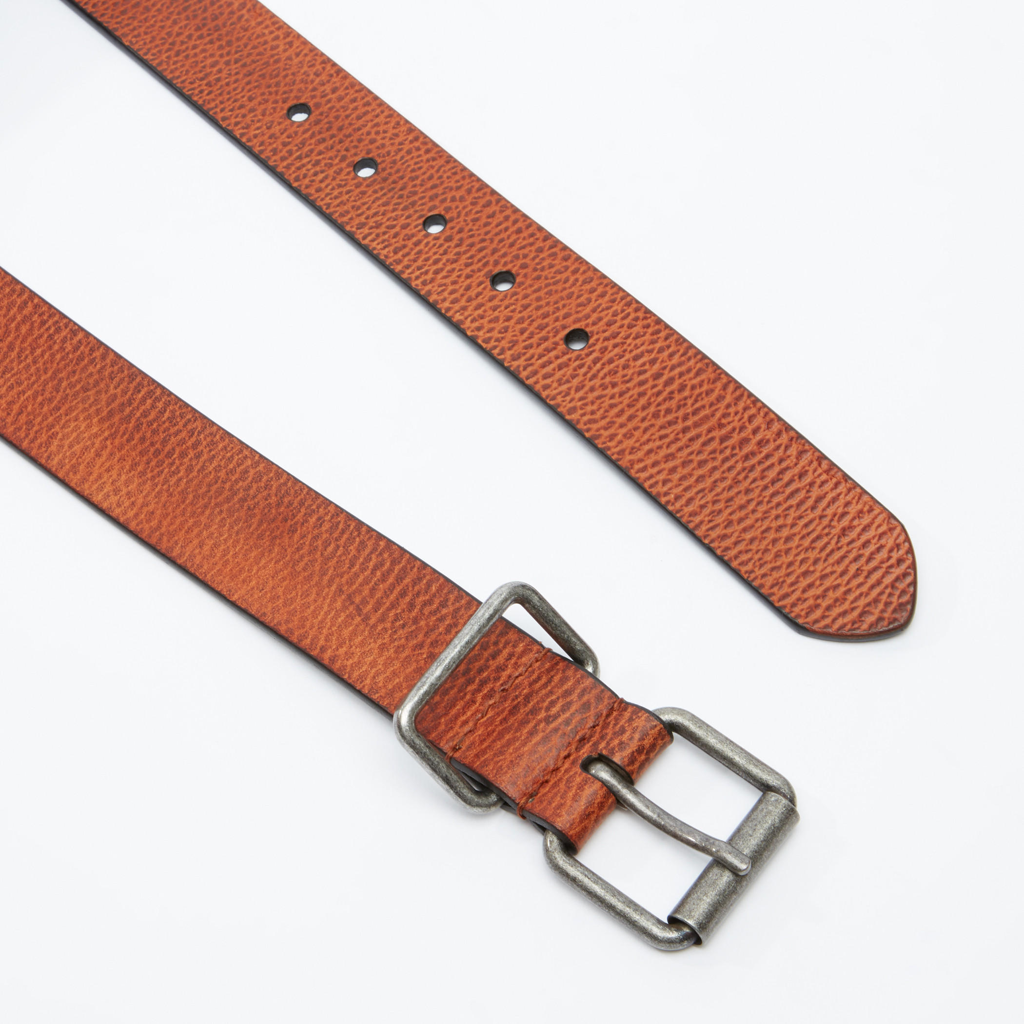 حزام بارز الملمس بإبزيم إغلاق بدبوس-men-beltsandwallets-belts-image-1