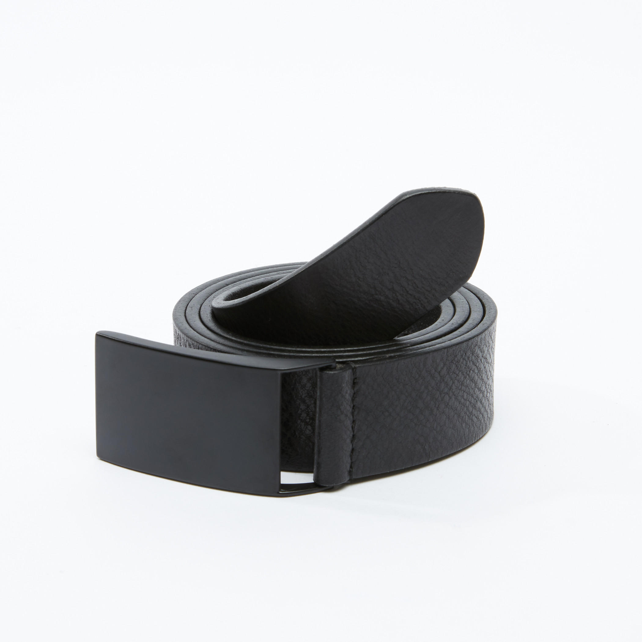 حزام بارز الملمس بإبزيم-men-beltsandwallets-belts-image-1