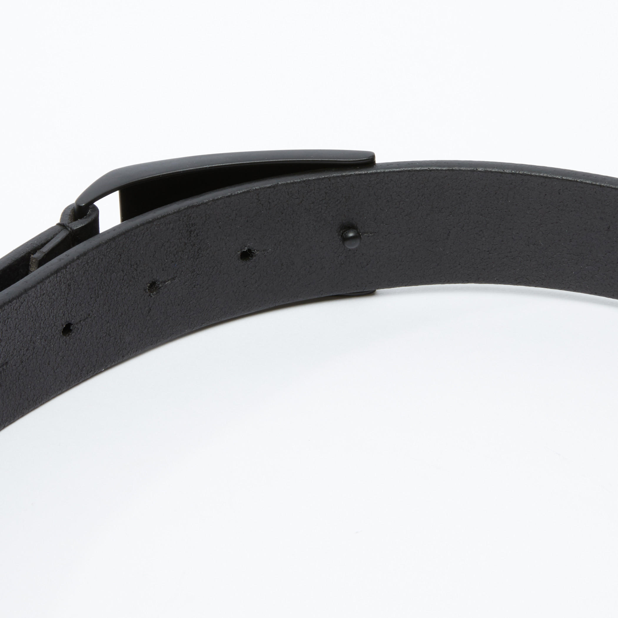 حزام بارز الملمس بإبزيم-men-beltsandwallets-belts-image-4