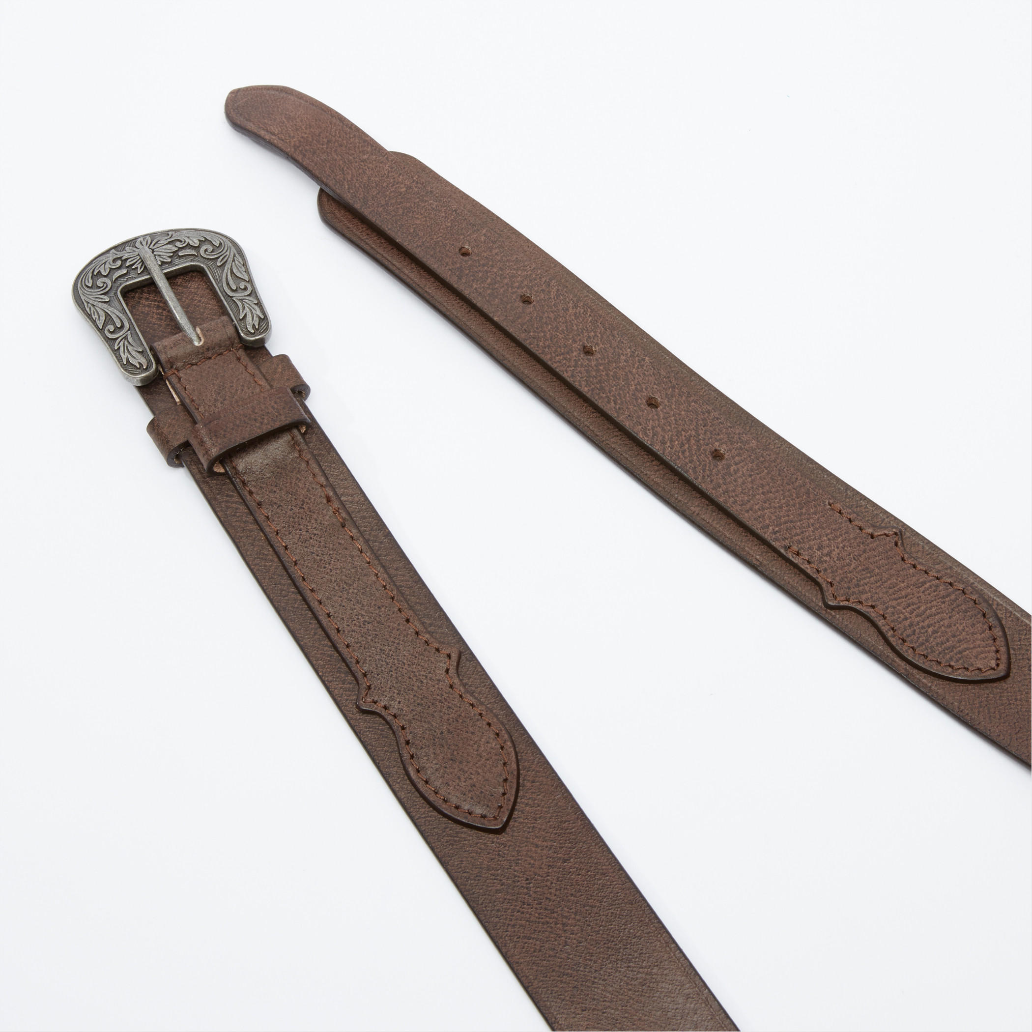 Textured Belt with Metallic Pin Buckle-men-beltsandwallets-belts-image-3