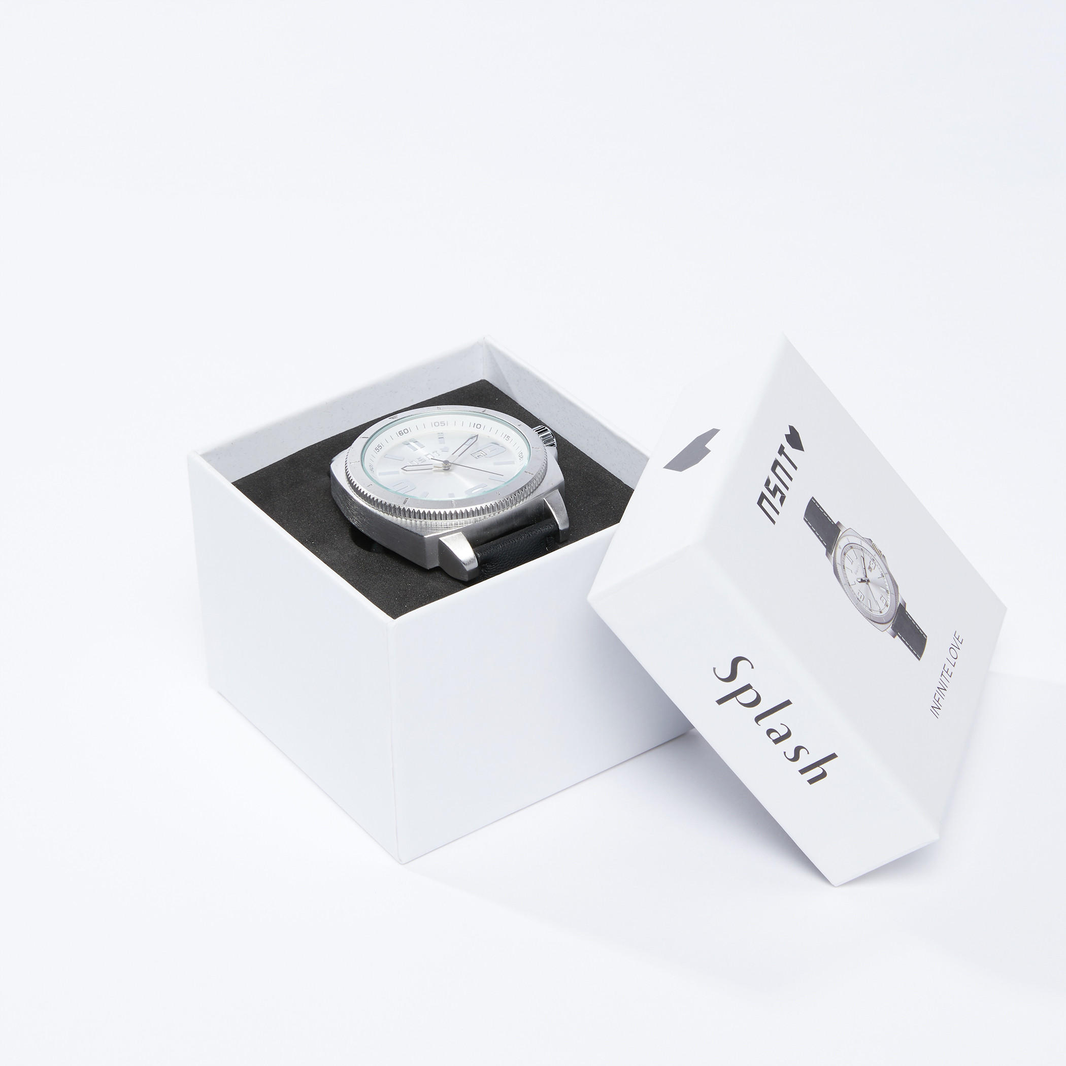 Round Wrist Watch with Strap and Pin Buckle Closure-electronics-accessories-image-5