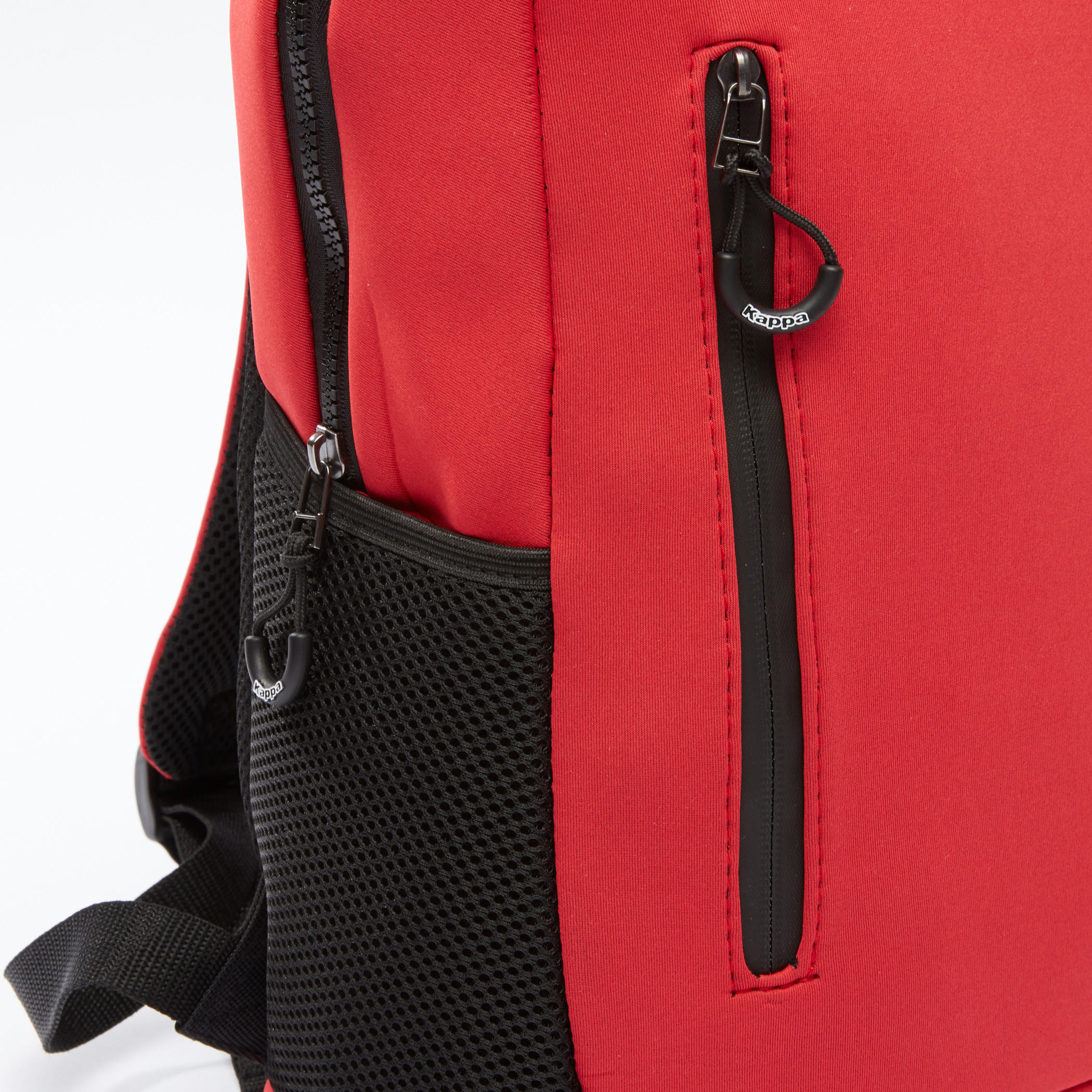 Kappa Printed Backpack with Zip Closure and Adjustable Straps-men-bags-image-3