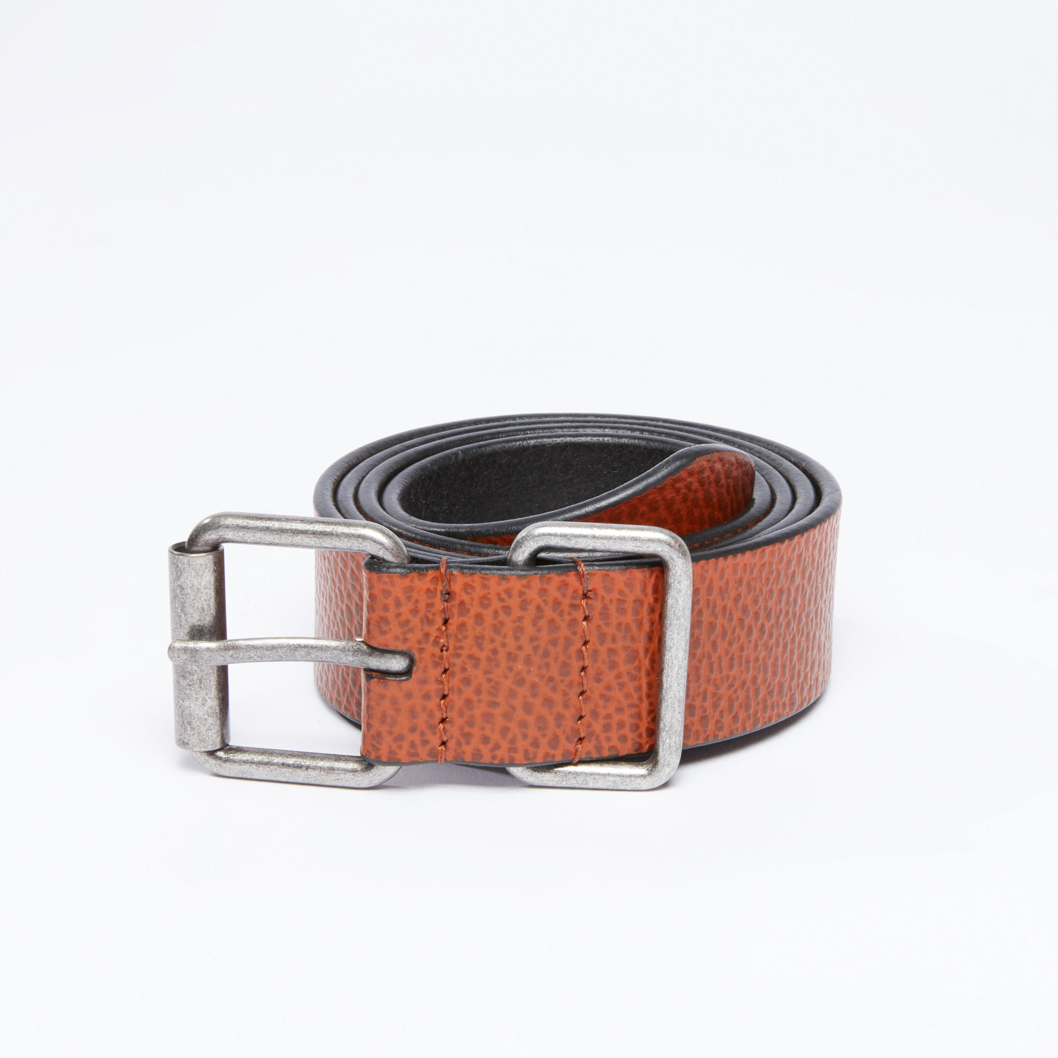 Textured Belt with Pin Buckle-men-beltsandwallets-belts-image-1