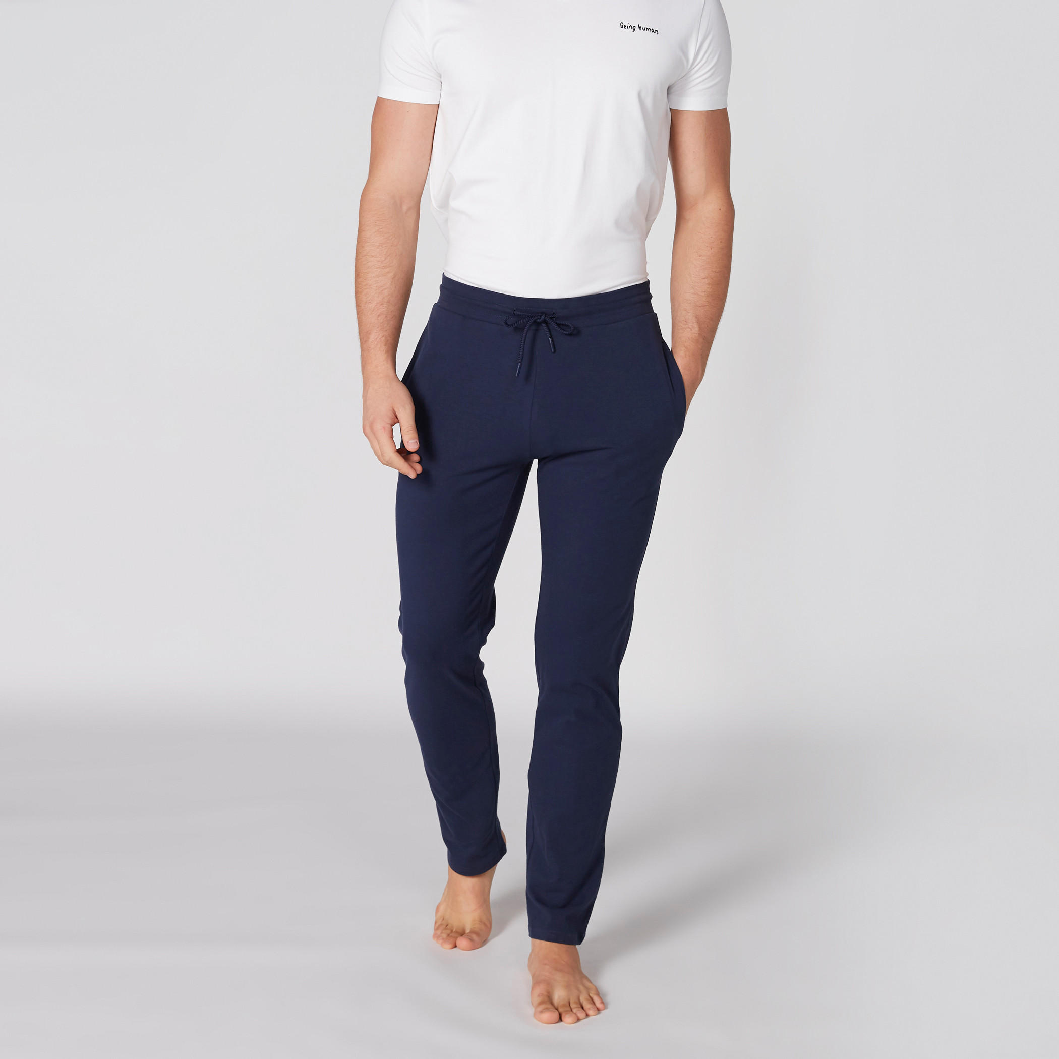 بنطال بيجاما طويل بخصر مطّاطي وجيوب-men-clothing-nightwear-pyjamaandshorts-image-3