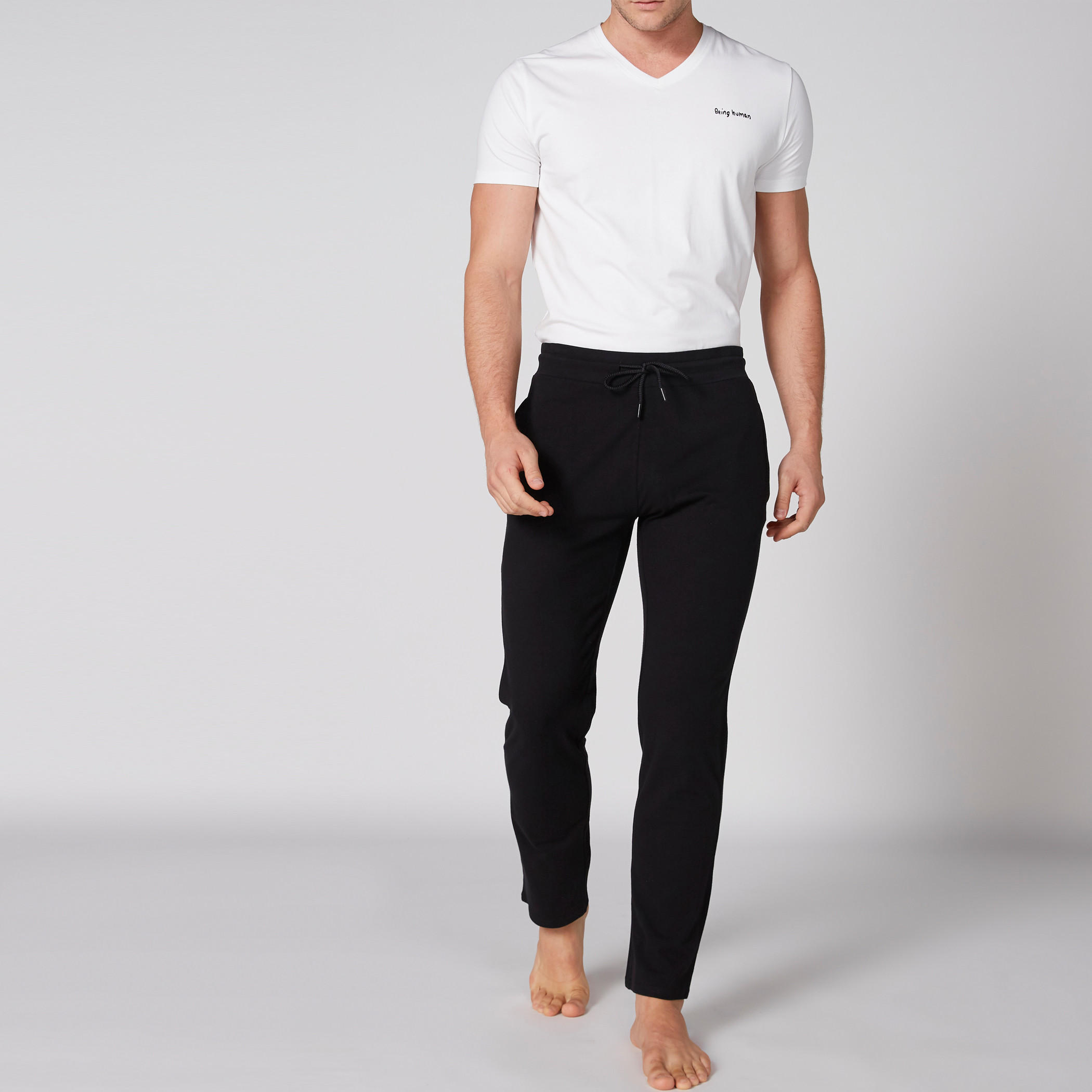 بنطال بيجاما طويل بخصر مطّاطي وجيوب-men-clothing-nightwear-pyjamaandshorts-image-3