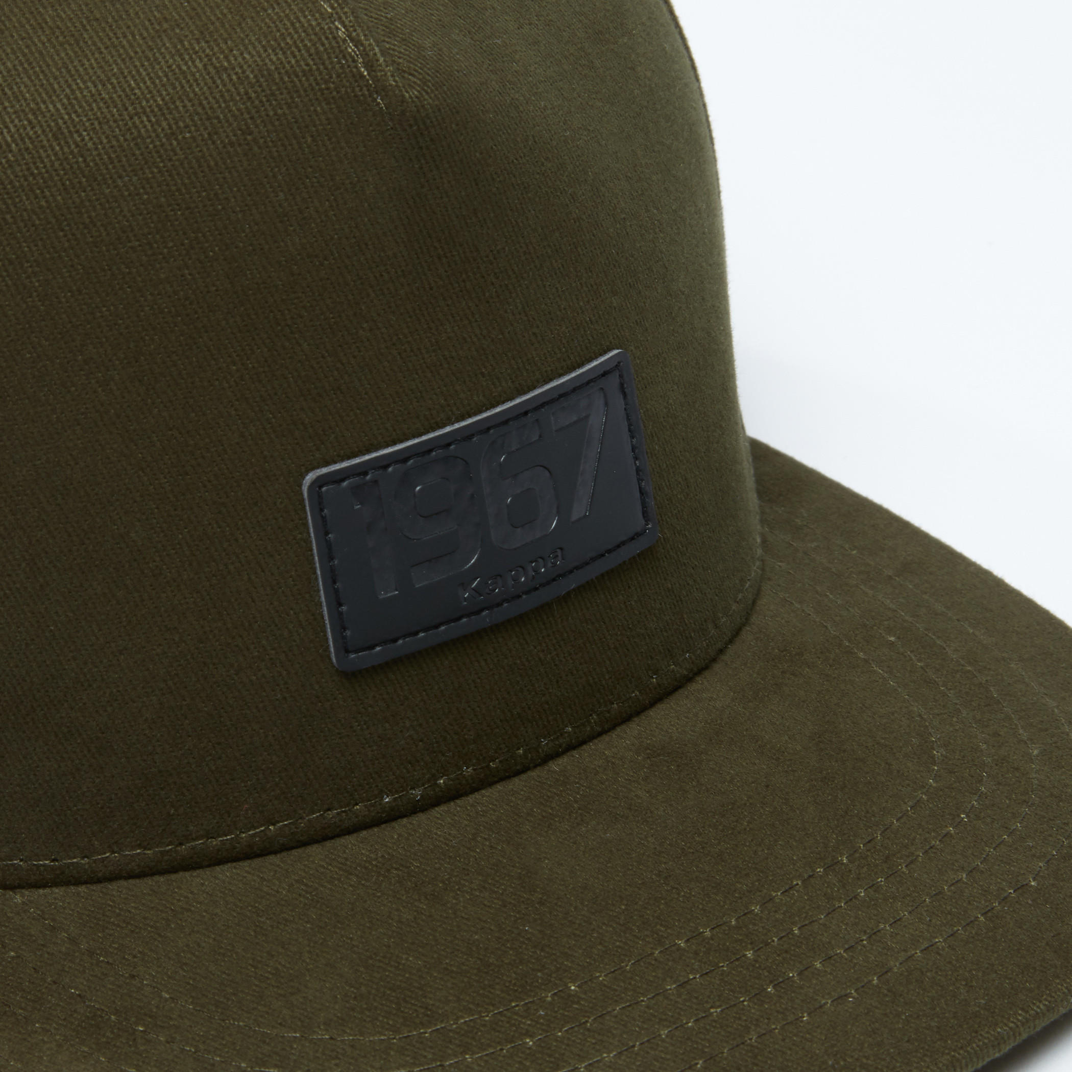 Kappa Textured Cap with Snap Closure-men-caps-image-4