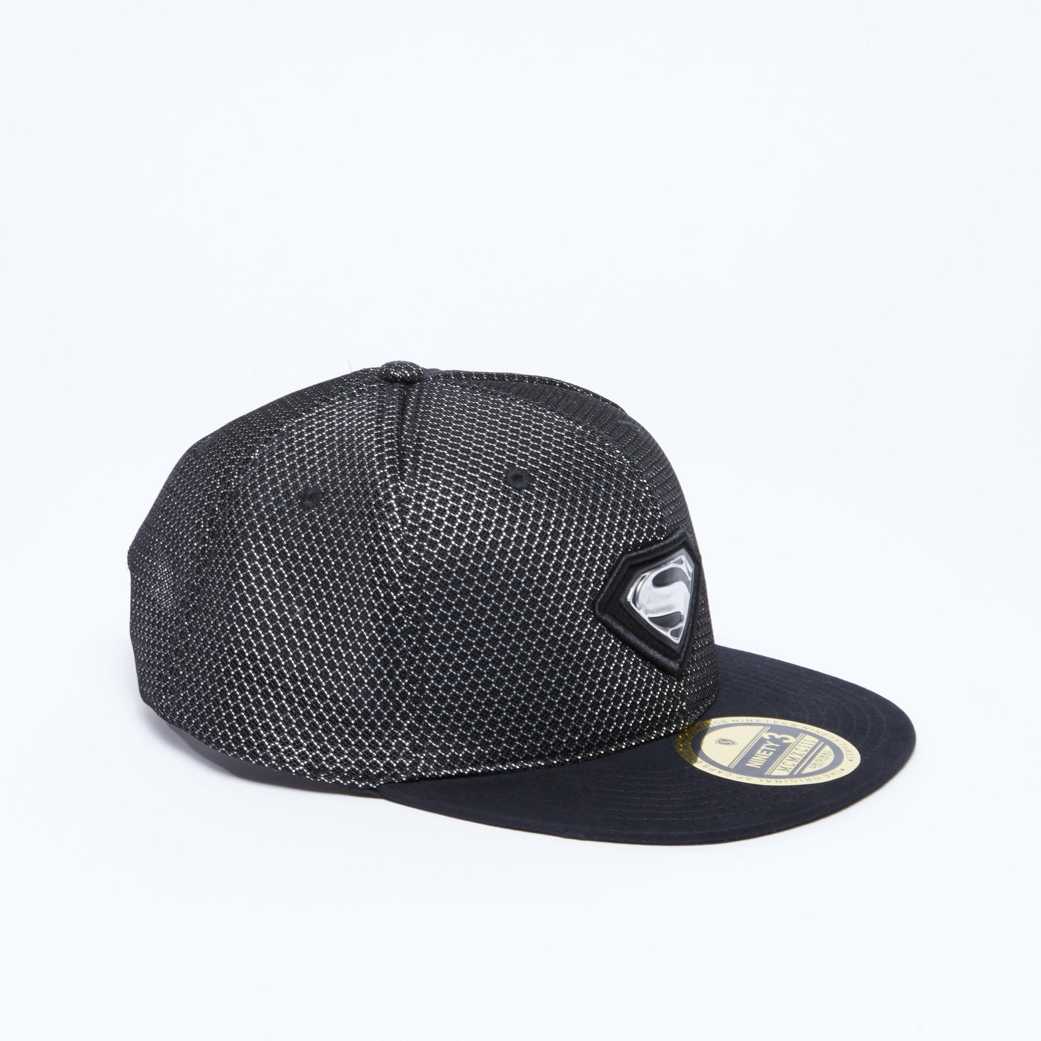 Superman Textured Cap with Snap Closure-men-caps-image-1
