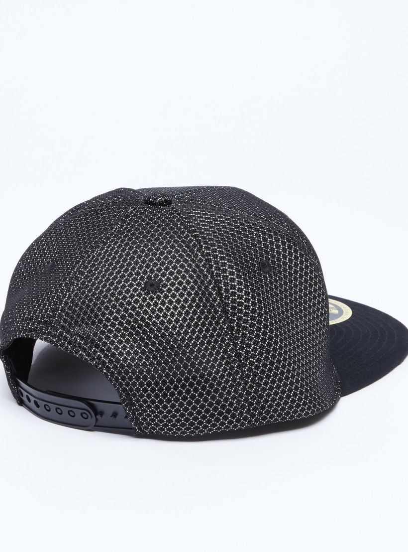 Superman Textured Cap with Snap Closure-men-caps-image-2