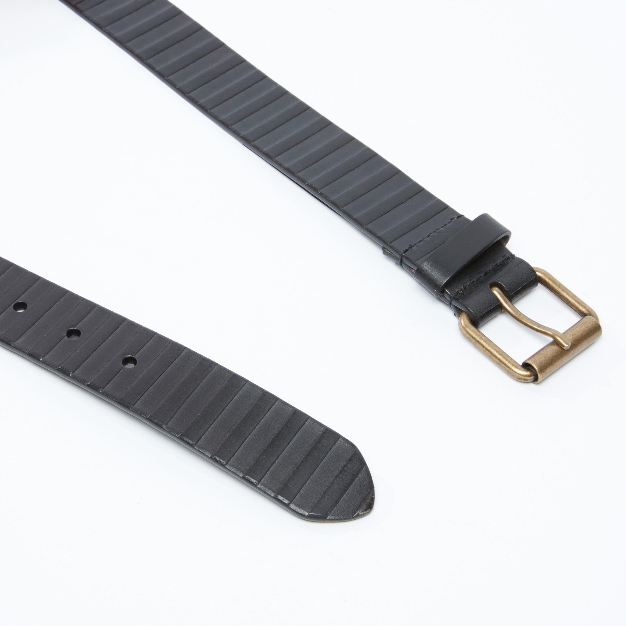 حزام بتصميم بارز الملمس مع إبزيم بدبوس للإغلاق-men-beltsandwallets-belts-image-3
