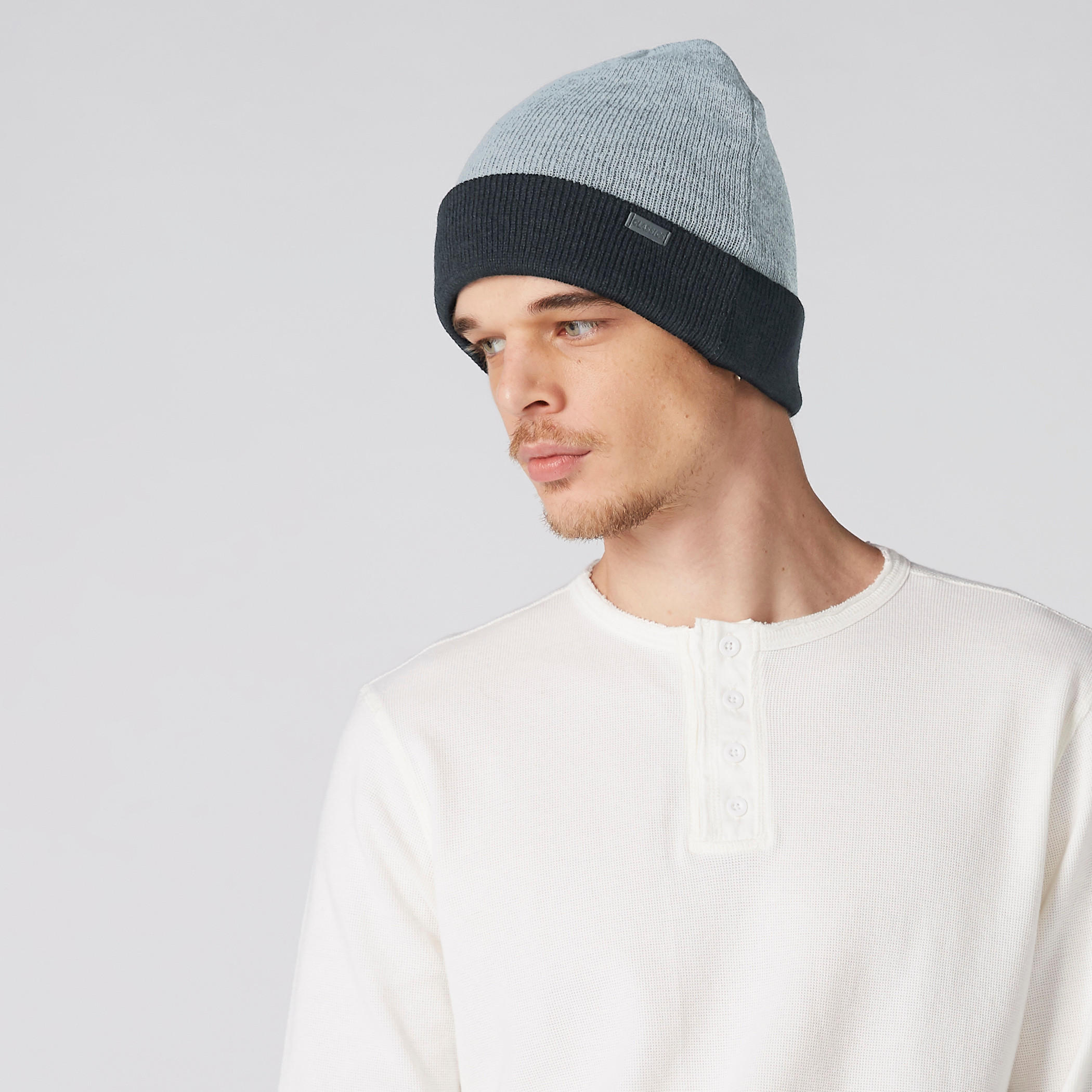 Textured Beanie Cap-men-caps-image-2