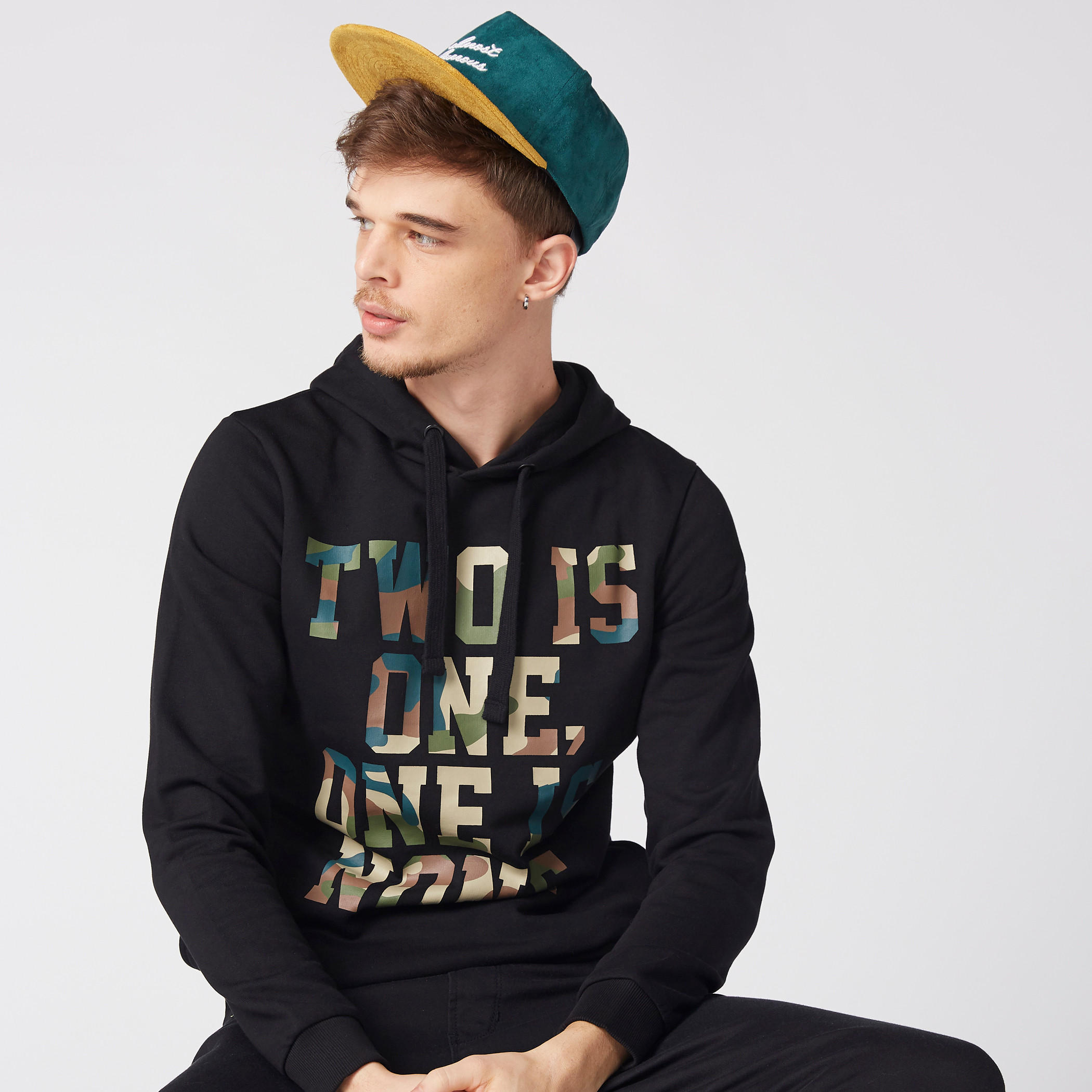 Embroidered Baseball Cap with Snap Closure-men-caps-image-2